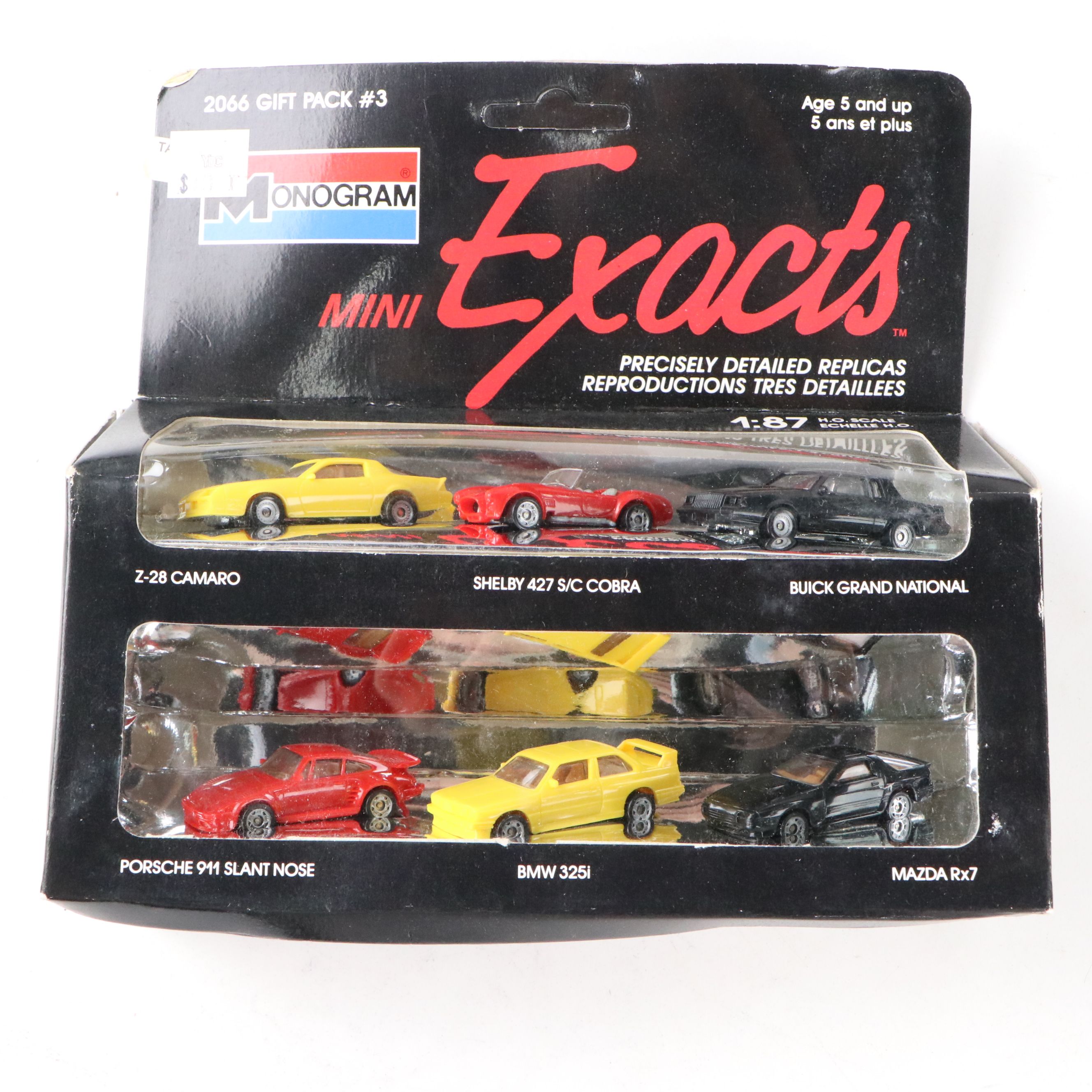 Monogram "Pontiac Grand Prix Stock Car" and More Mini Exacts Cars, 1990