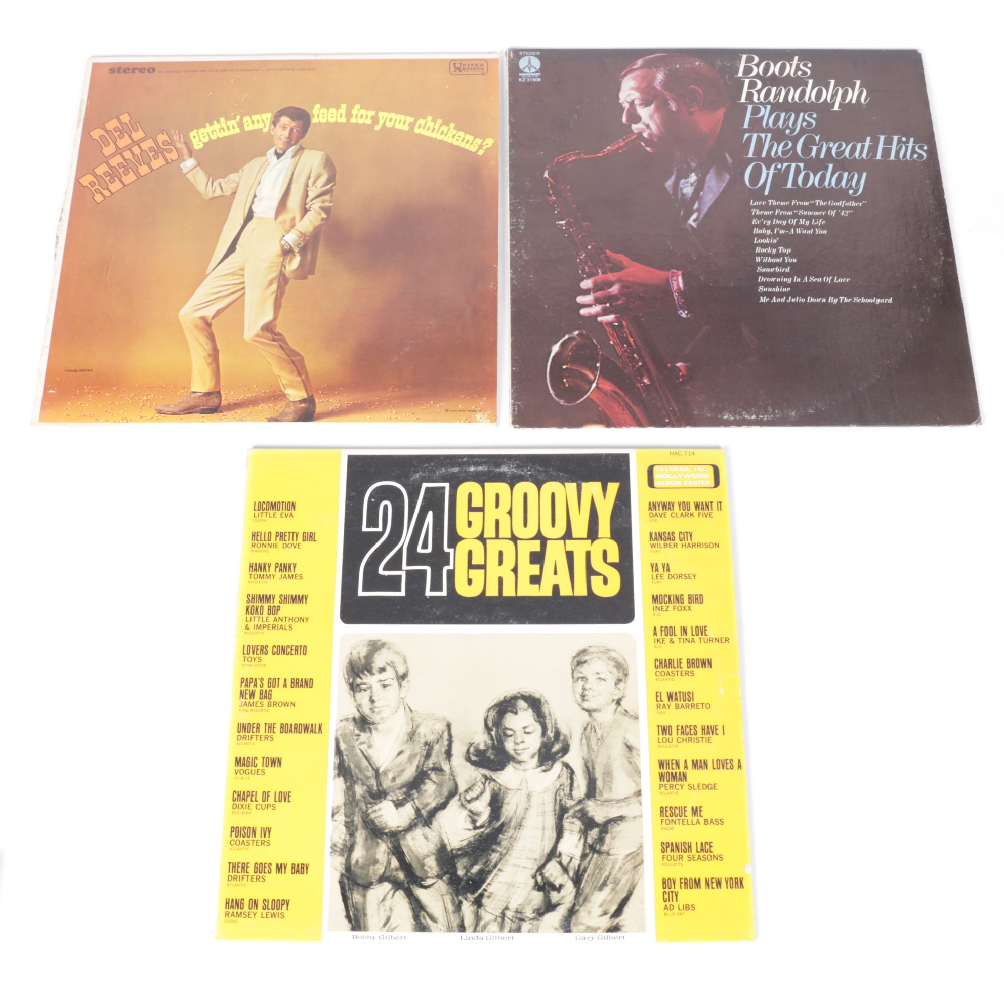 "Hawaiian Holiday with Johnny Pineapple" with Tom Jones and Other Vinyl Records