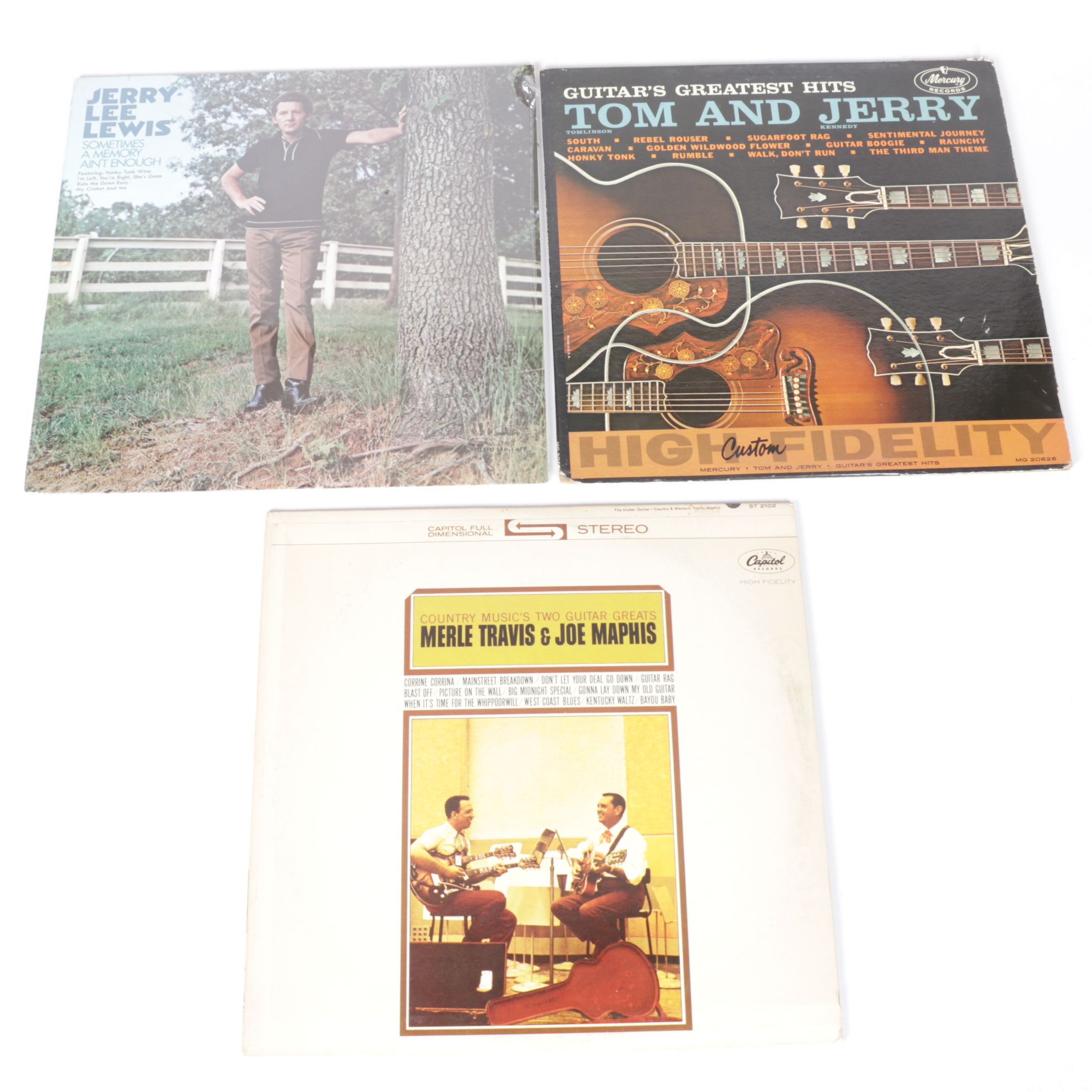 "Hawaiian Holiday with Johnny Pineapple" with Tom Jones and Other Vinyl Records