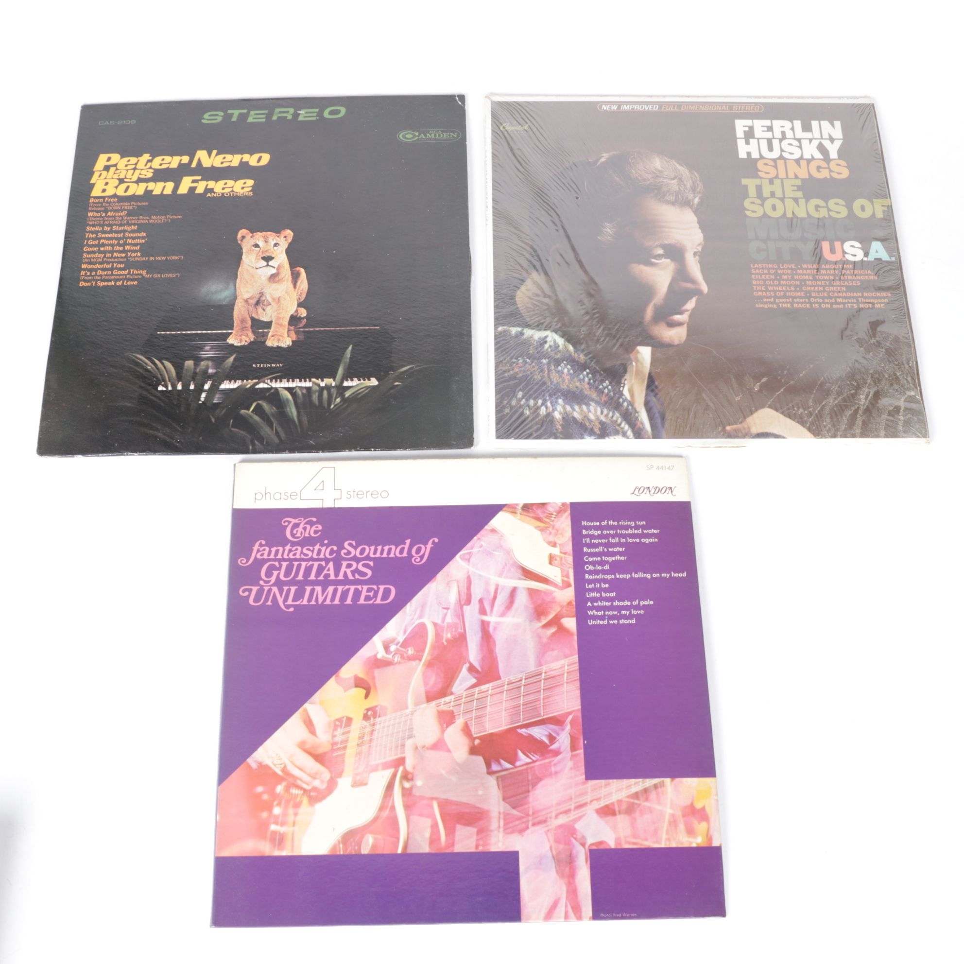 "Hawaiian Holiday with Johnny Pineapple" with Tom Jones and Other Vinyl Records