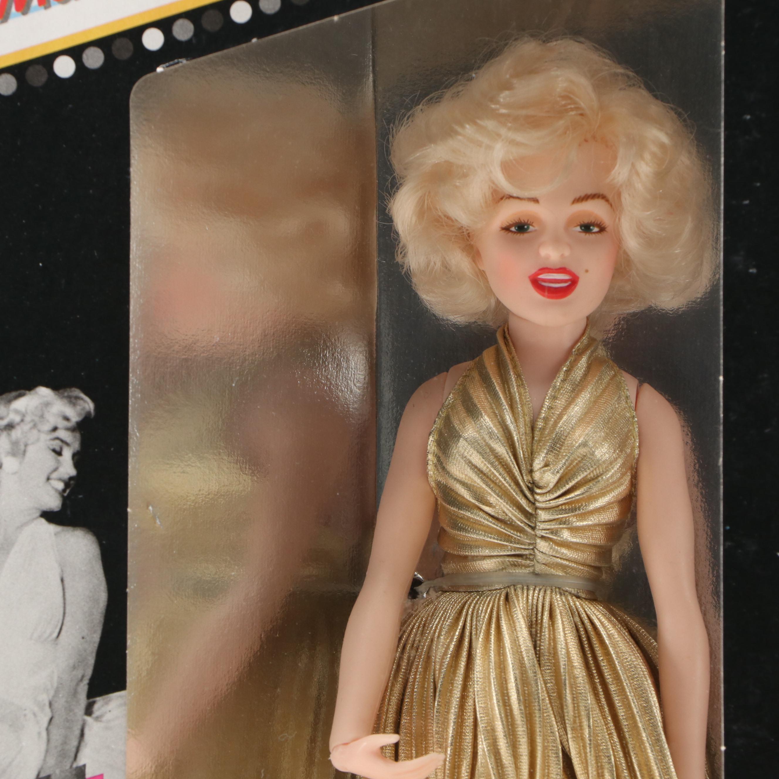 1983 Marilyn Monroe Celebrity Series Doll with Movie Collection Fashion Dolls