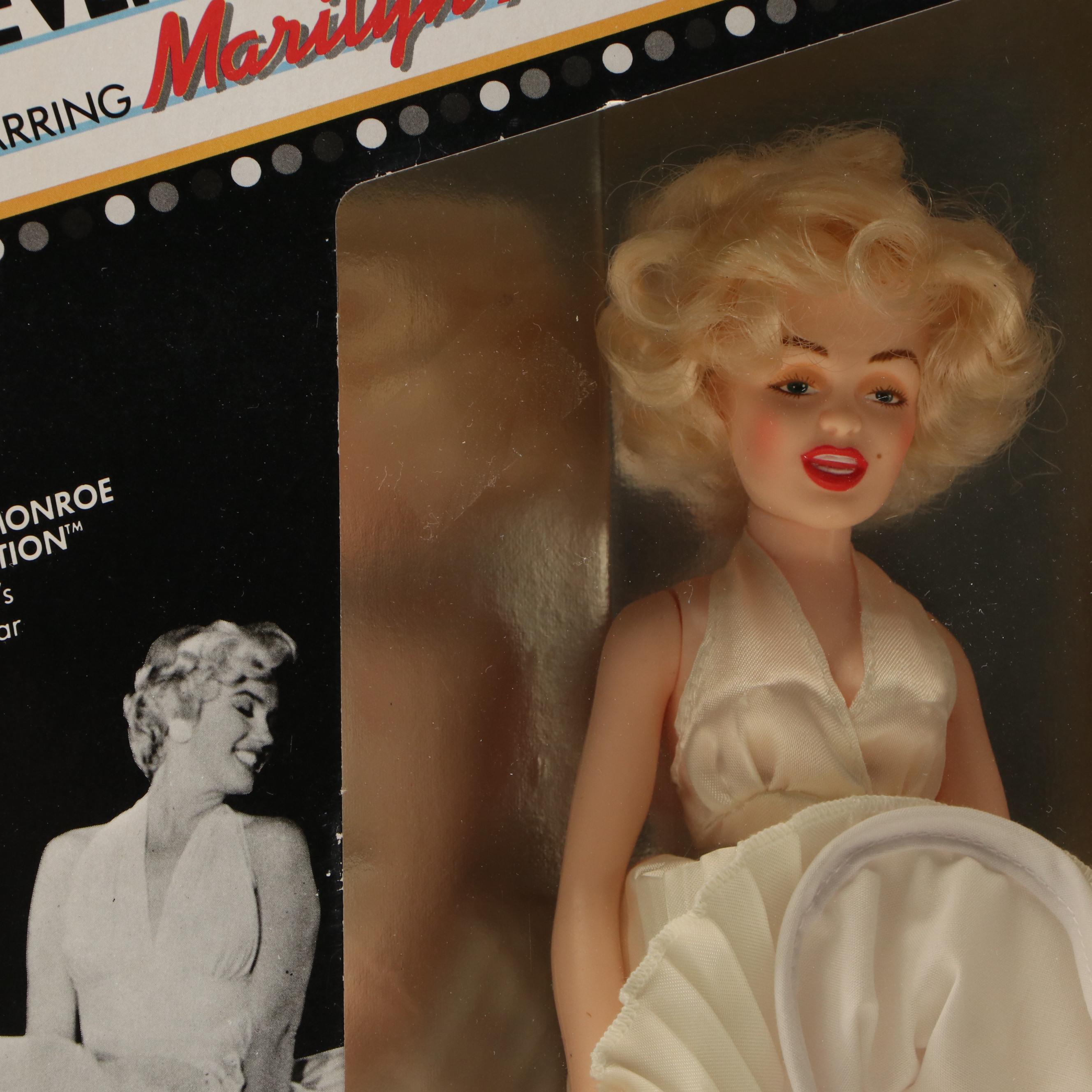 1983 Marilyn Monroe Celebrity Series Doll with Movie Collection Fashion Dolls