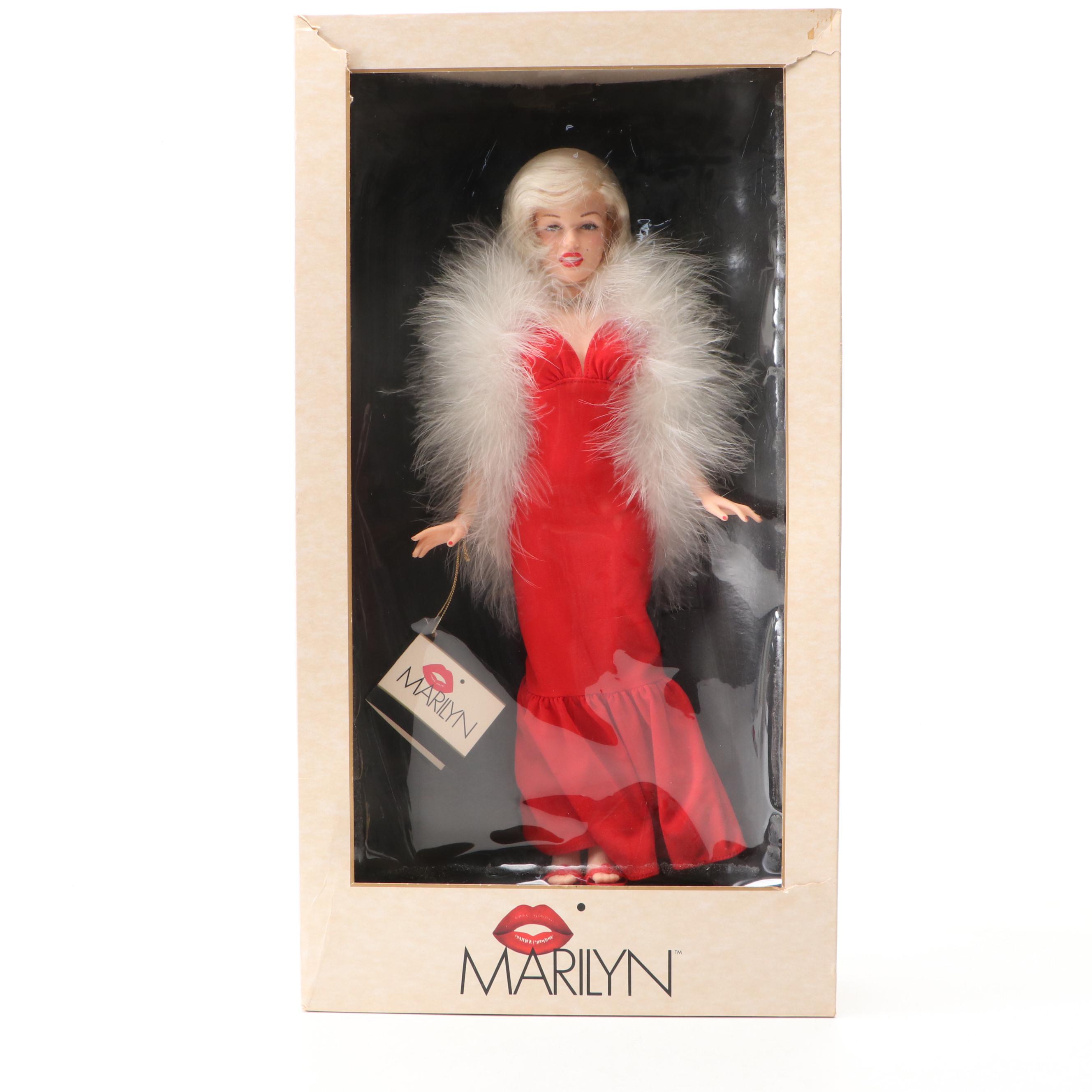 1983 Marilyn Monroe Celebrity Series Doll with Movie Collection Fashion Dolls