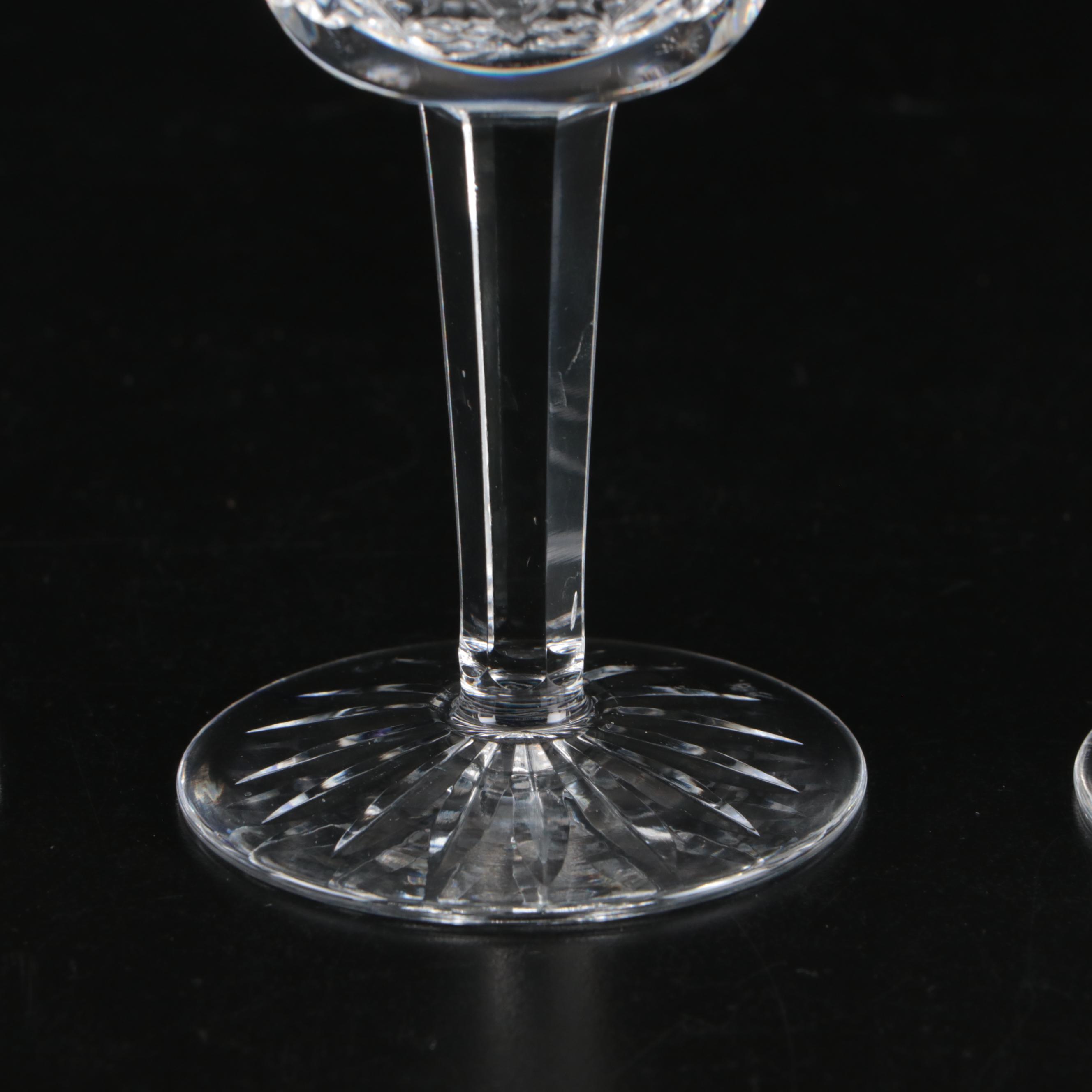 Waterford "Lismore" Crystal Claret Wine Glasses