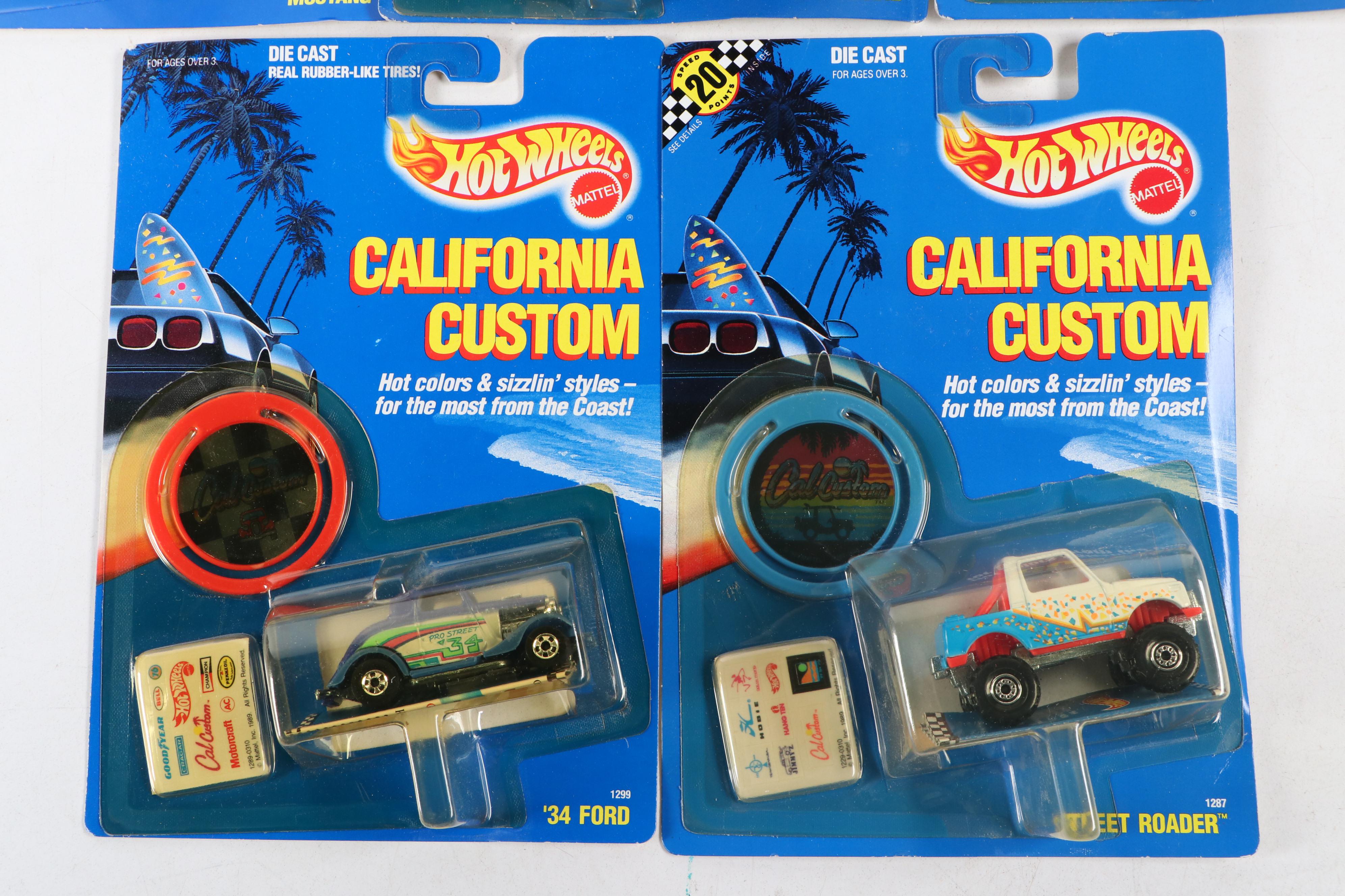 Hot Wheels "Baywatch" Gift Pack with California Custom Series and More Cars
