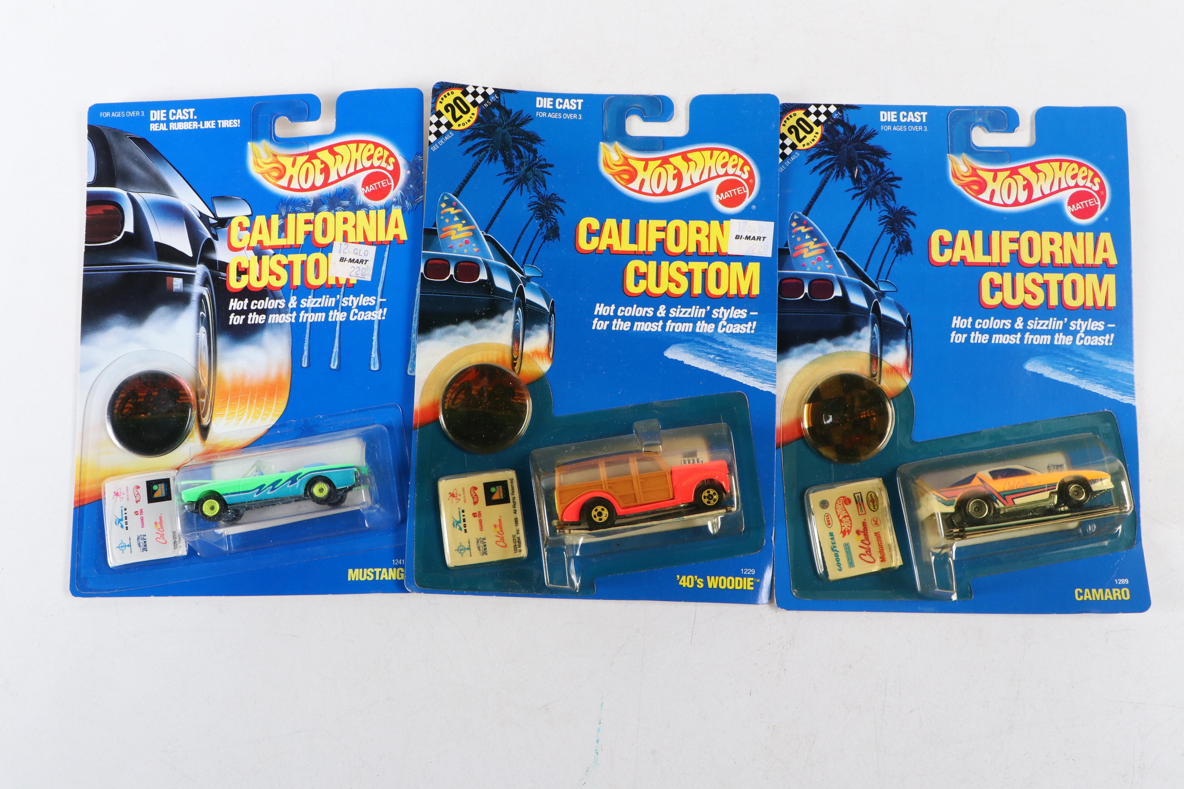 Hot Wheels "Baywatch" Gift Pack with California Custom Series and More Cars