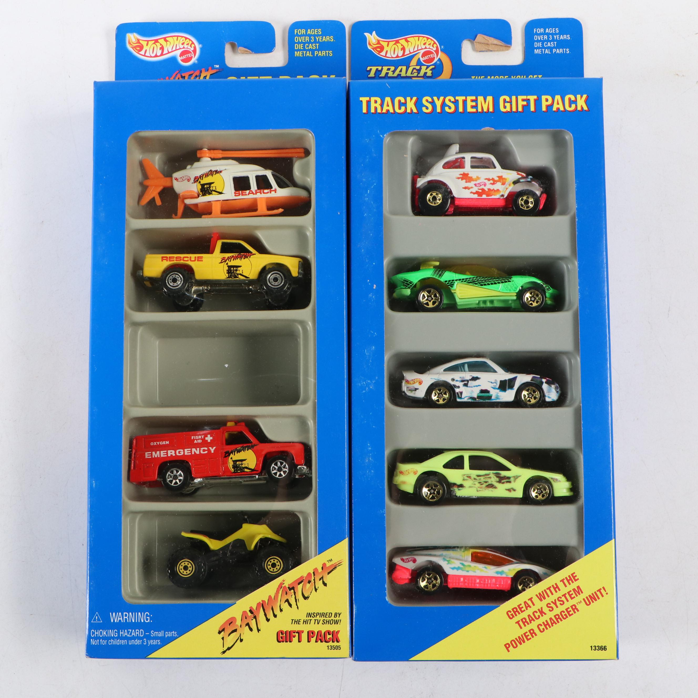 Hot Wheels "Baywatch" Gift Pack with California Custom Series and More Cars