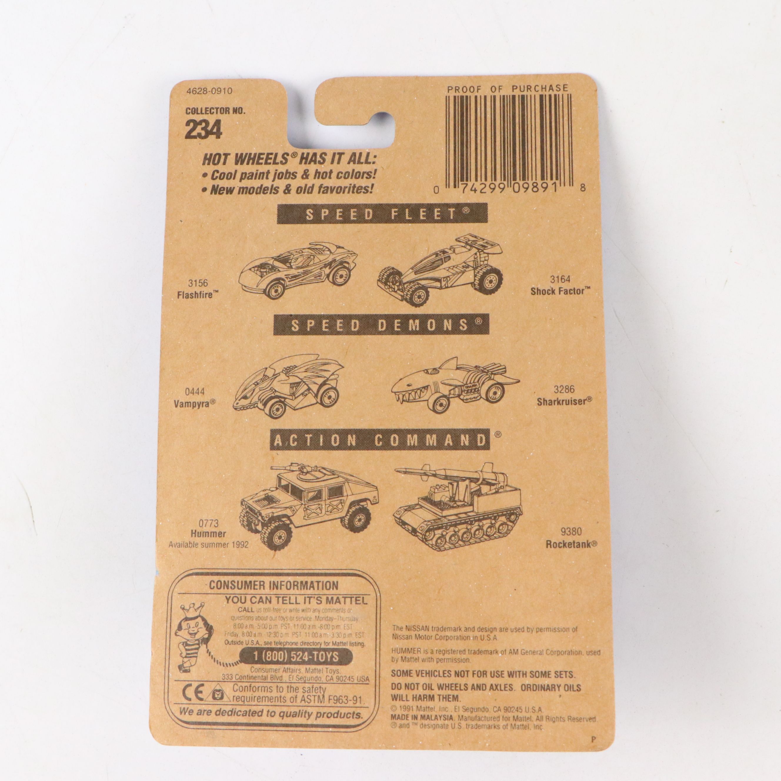 Hot Wheels "Corvette Split Window," "Swingfire" and More Toy Cars