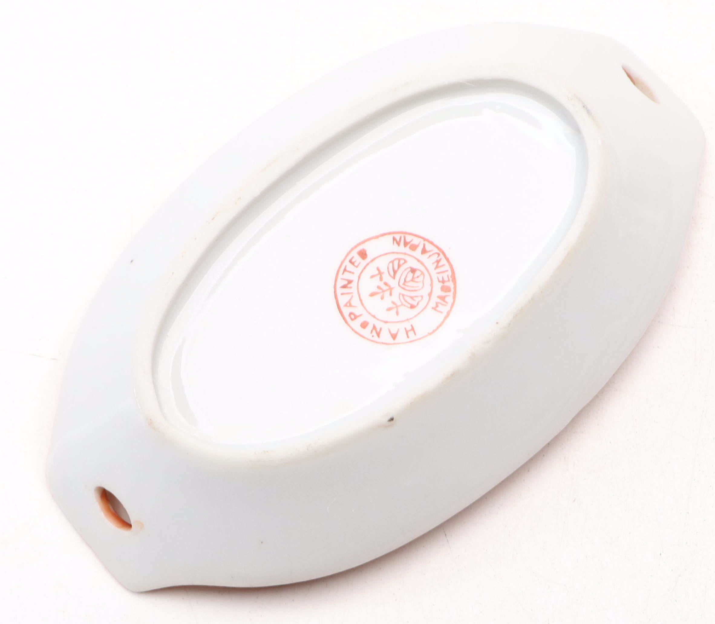 Oscar and Edgar Gutherz Porcelain Footed Bowl with Japanese Porcelain Tableware