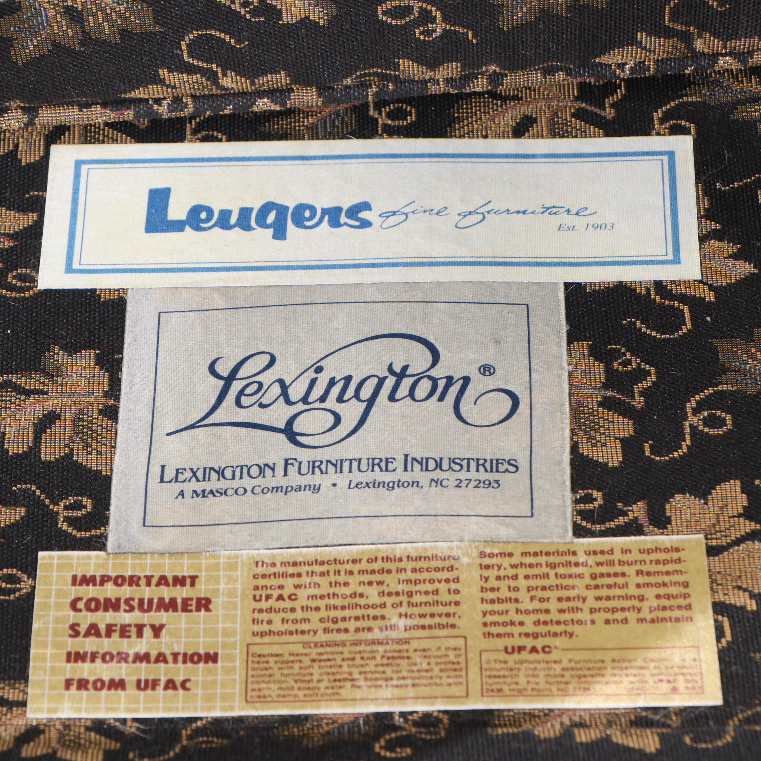 Pair of Lexington Furniture and Leuqers Bergere Chairs