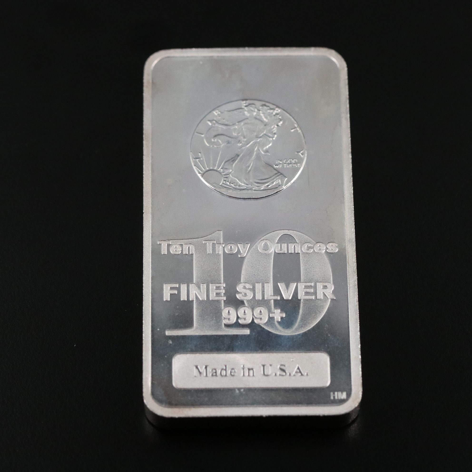 Ten Troy Ounce Silver Bar