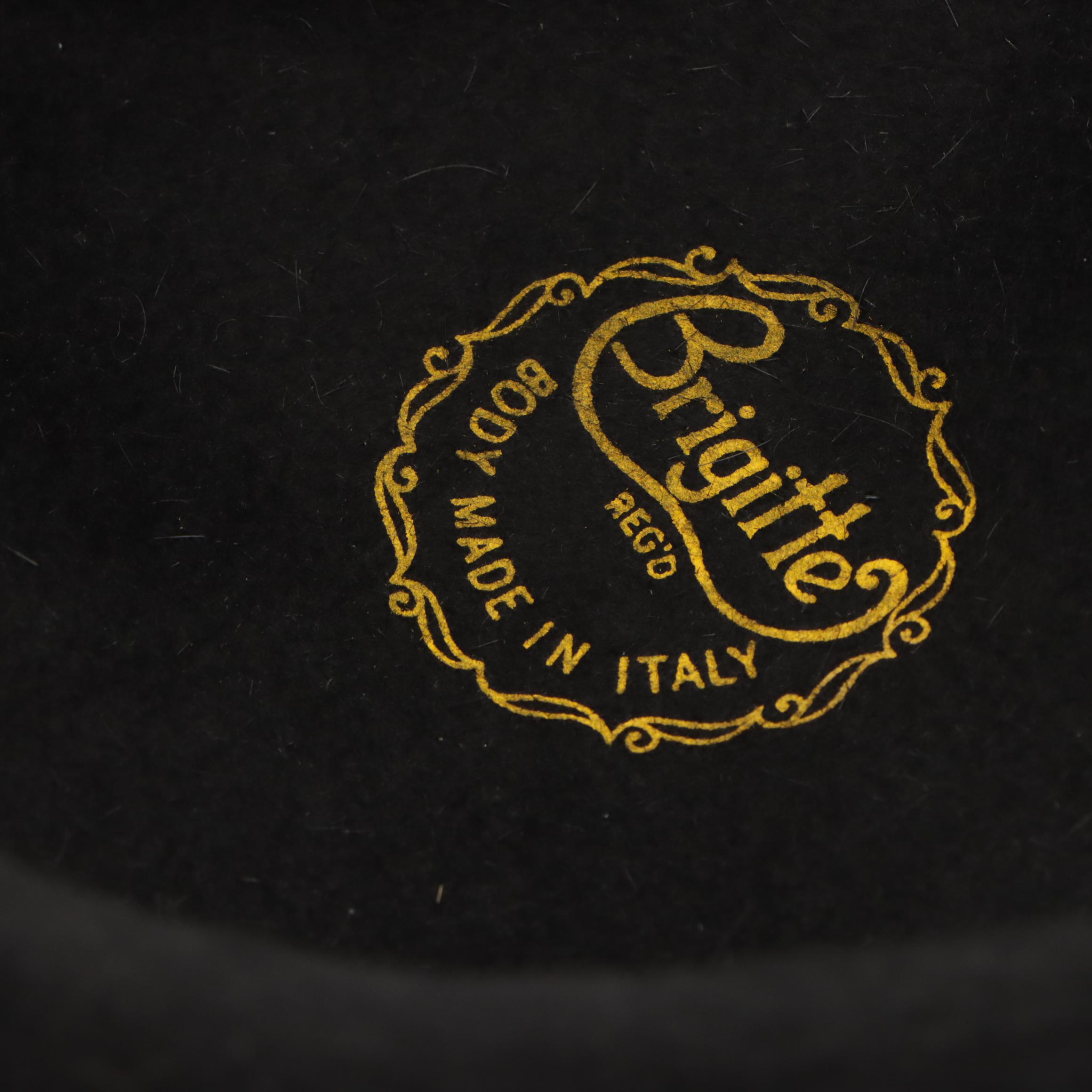 Leslie James Fur Felt Bumper Hat and Other Wool Scarf with Mink Fur Tails, 1940s