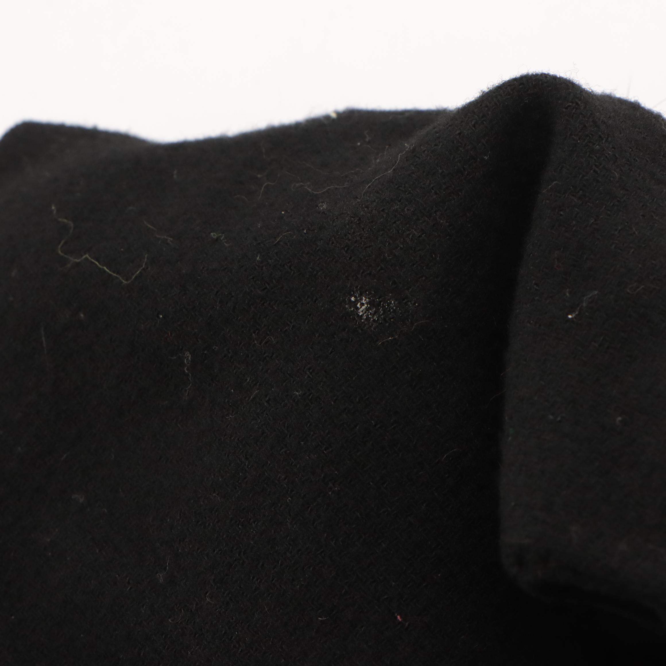 Leslie James Fur Felt Bumper Hat and Other Wool Scarf with Mink Fur Tails, 1940s