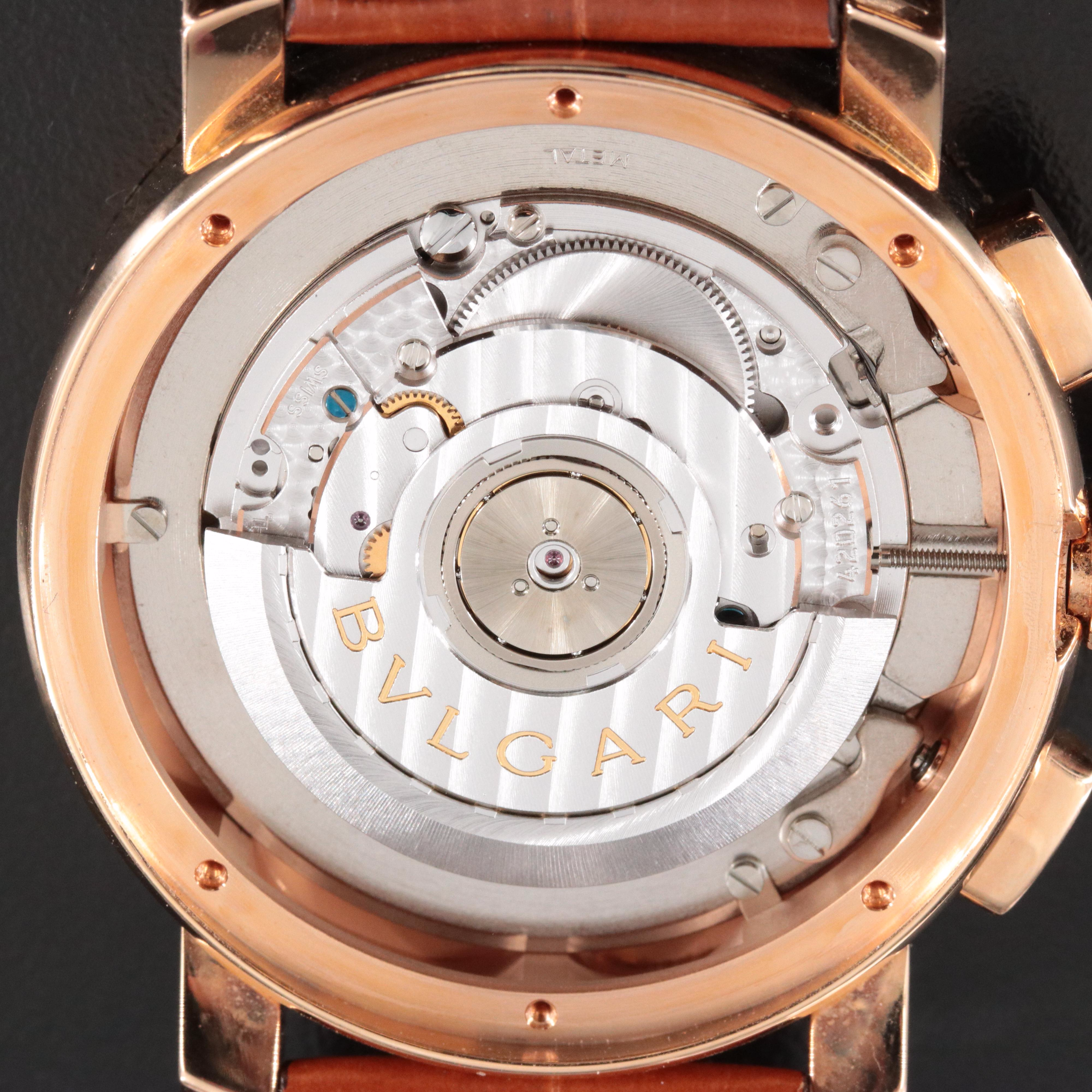 BVLGARI Diagono 18K Gold Limited Edition Chronograph Watch