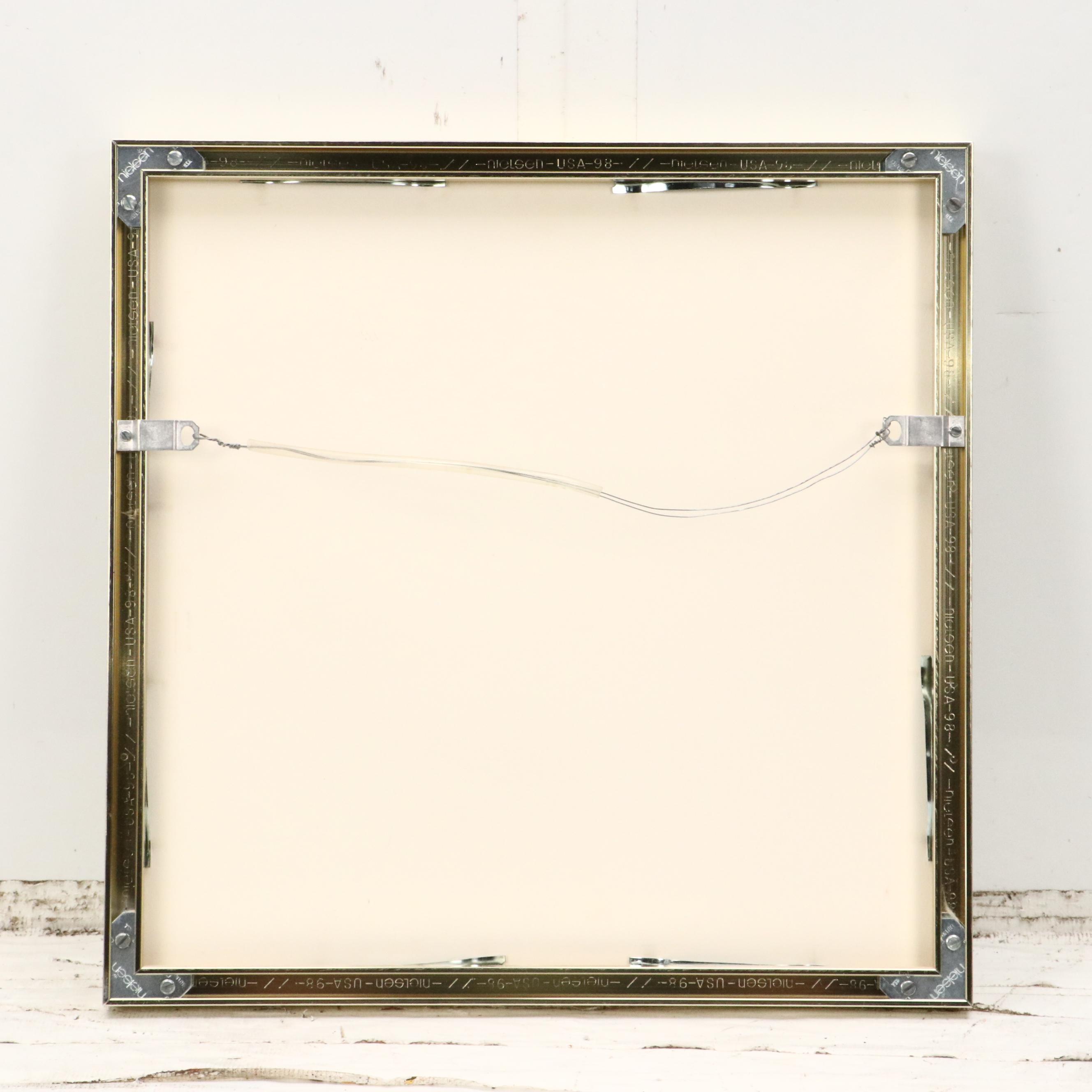 Floral Watercolor Painting of Pansies