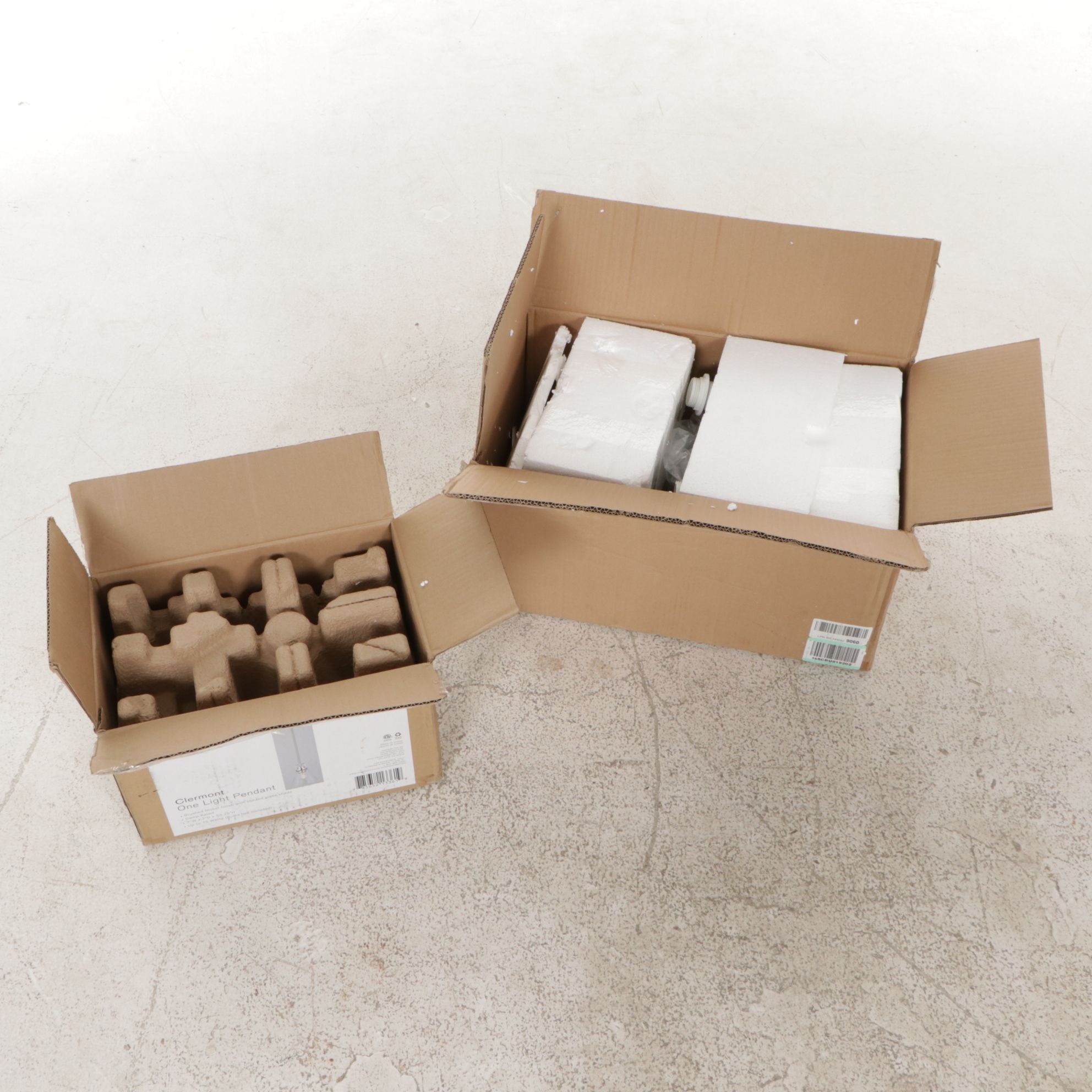 Home Decorators Collection "Clermont" Pendant with Brushed Nickel Chandelier