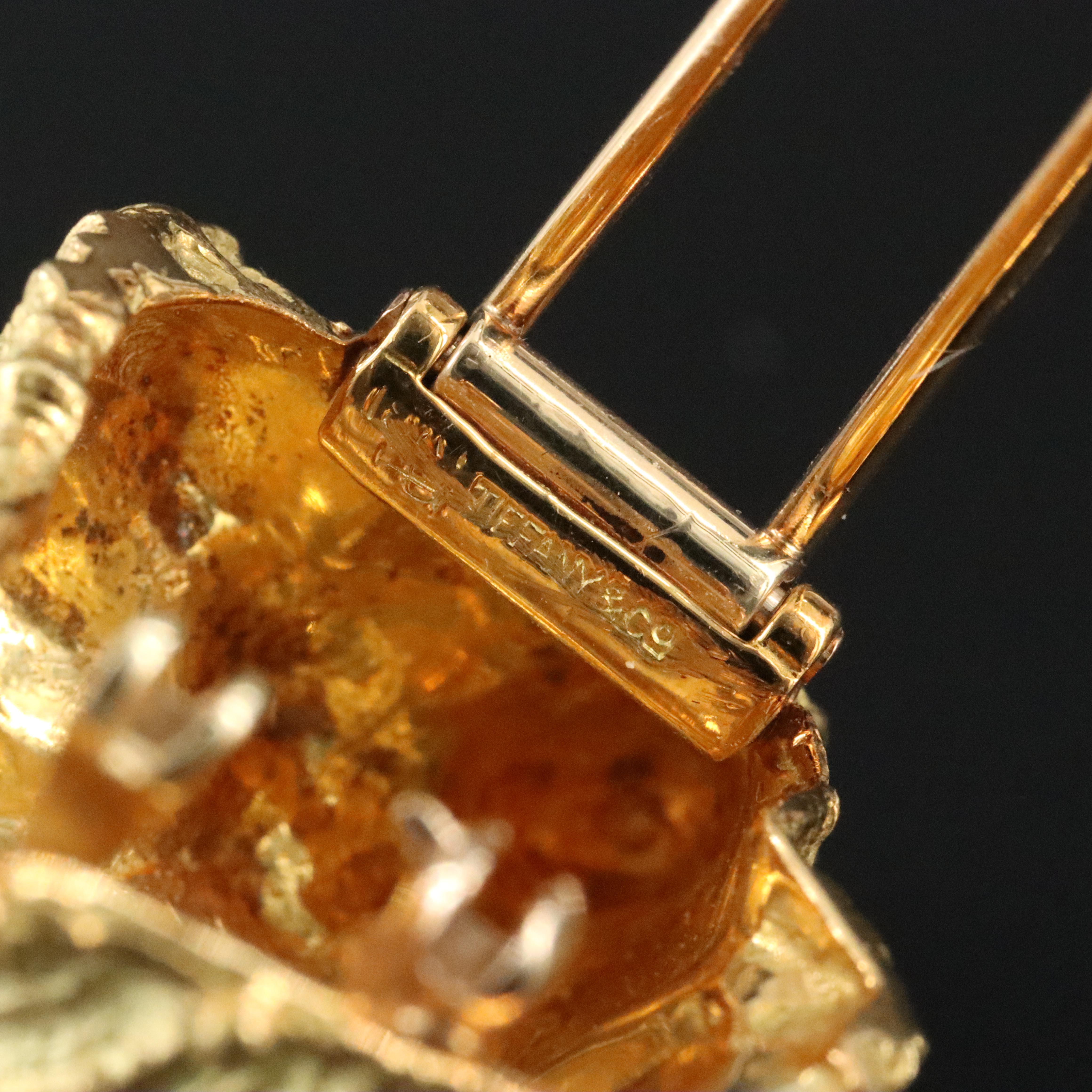 Tiffany & Co. 1960s 18K Conch Shell Brooch