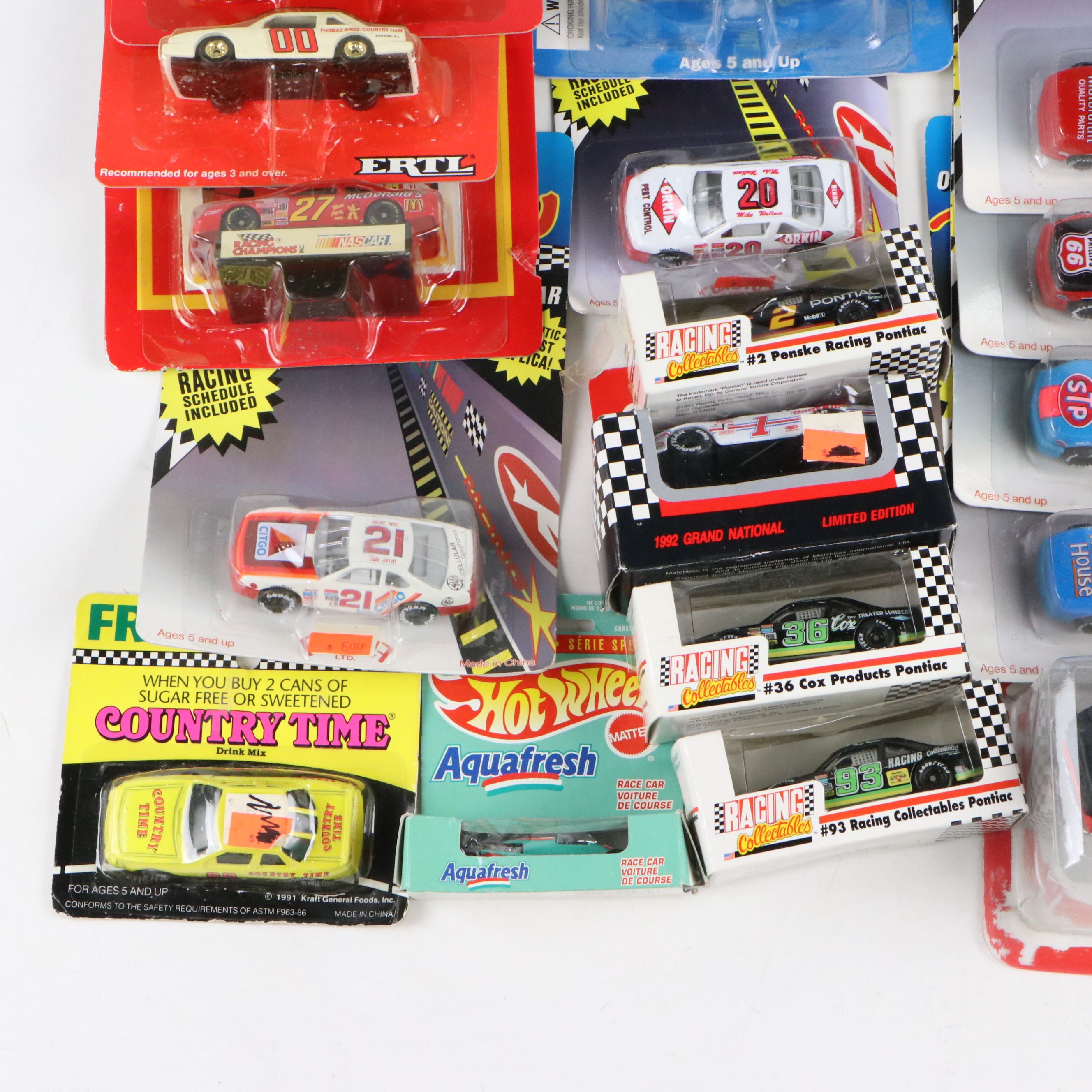 Racing Champions NASCAR Collectors Case, Stock Cars and More Diecast Vehicles