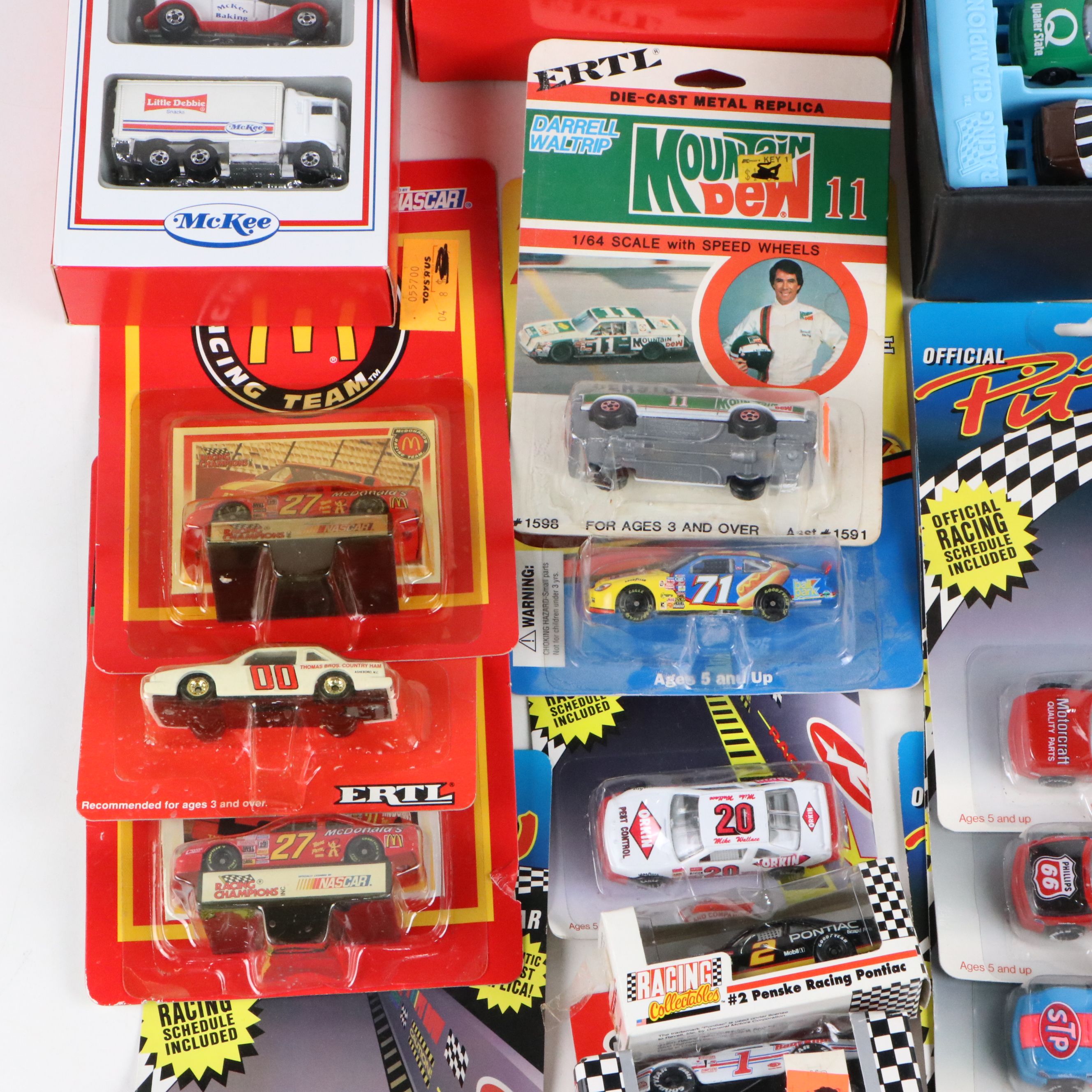 Racing Champions NASCAR Collectors Case, Stock Cars and More Diecast Vehicles
