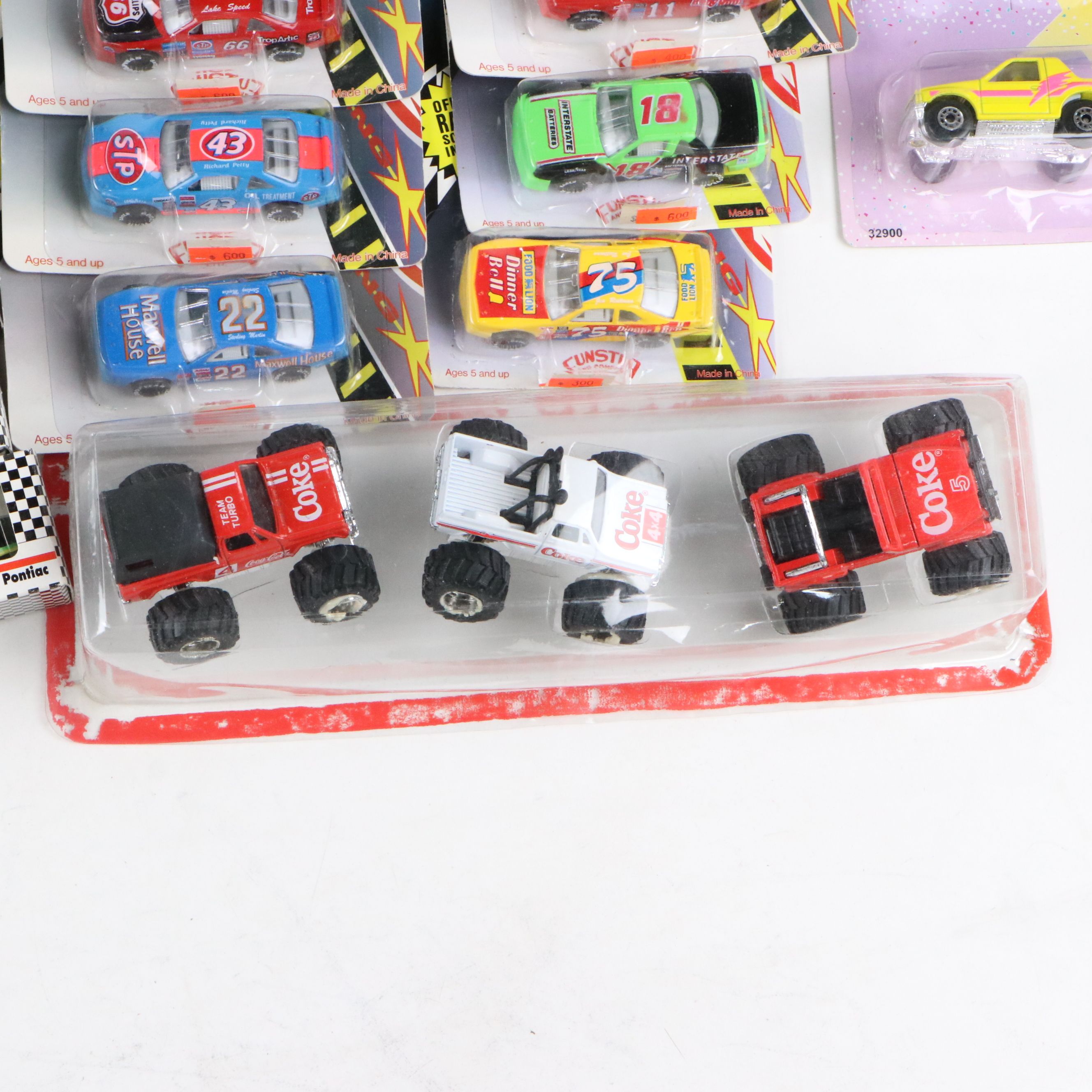 Racing Champions NASCAR Collectors Case, Stock Cars and More Diecast Vehicles