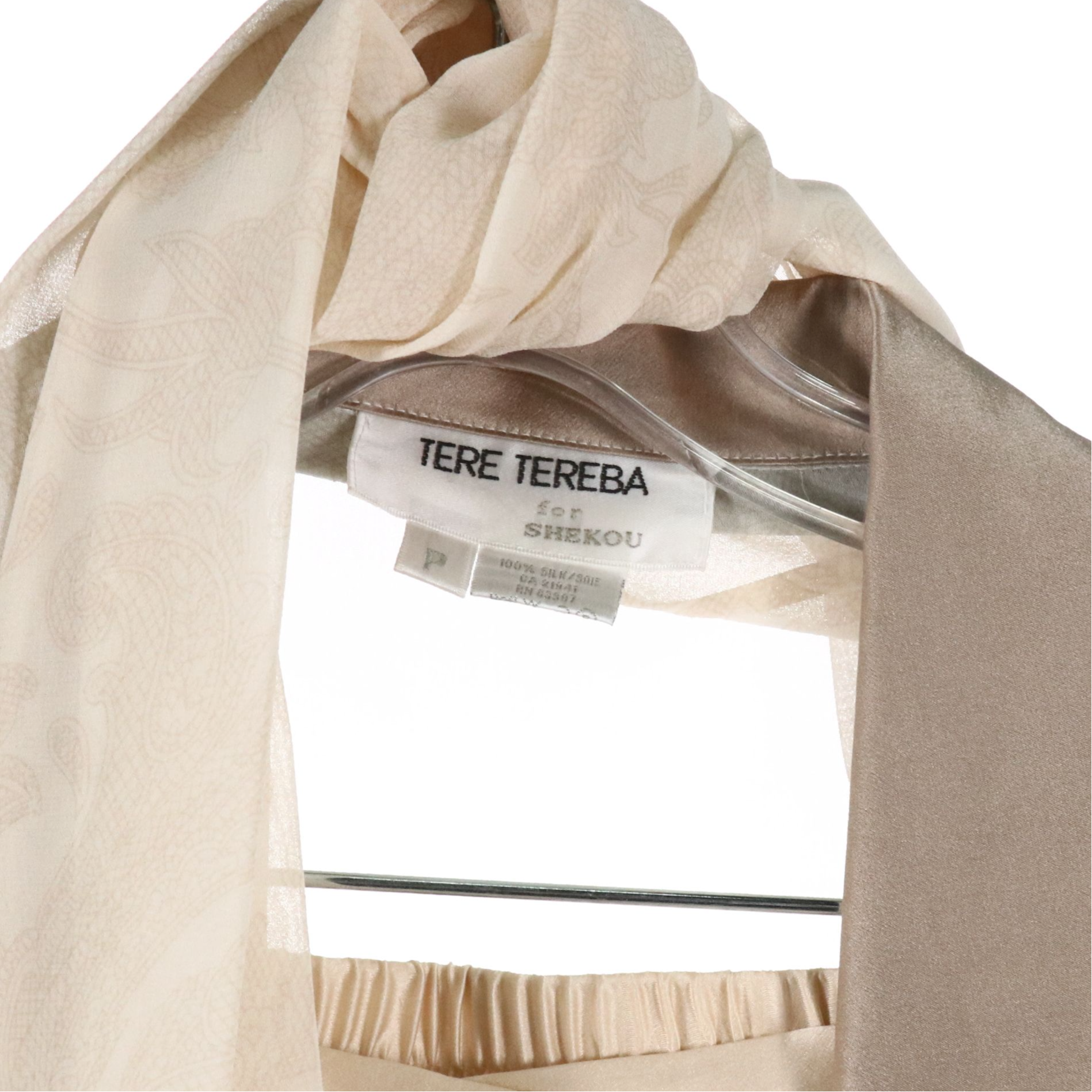 Tere Tereba Silk Sleeveless Dress, Patterned Button-UP and Skirt Set W/ More