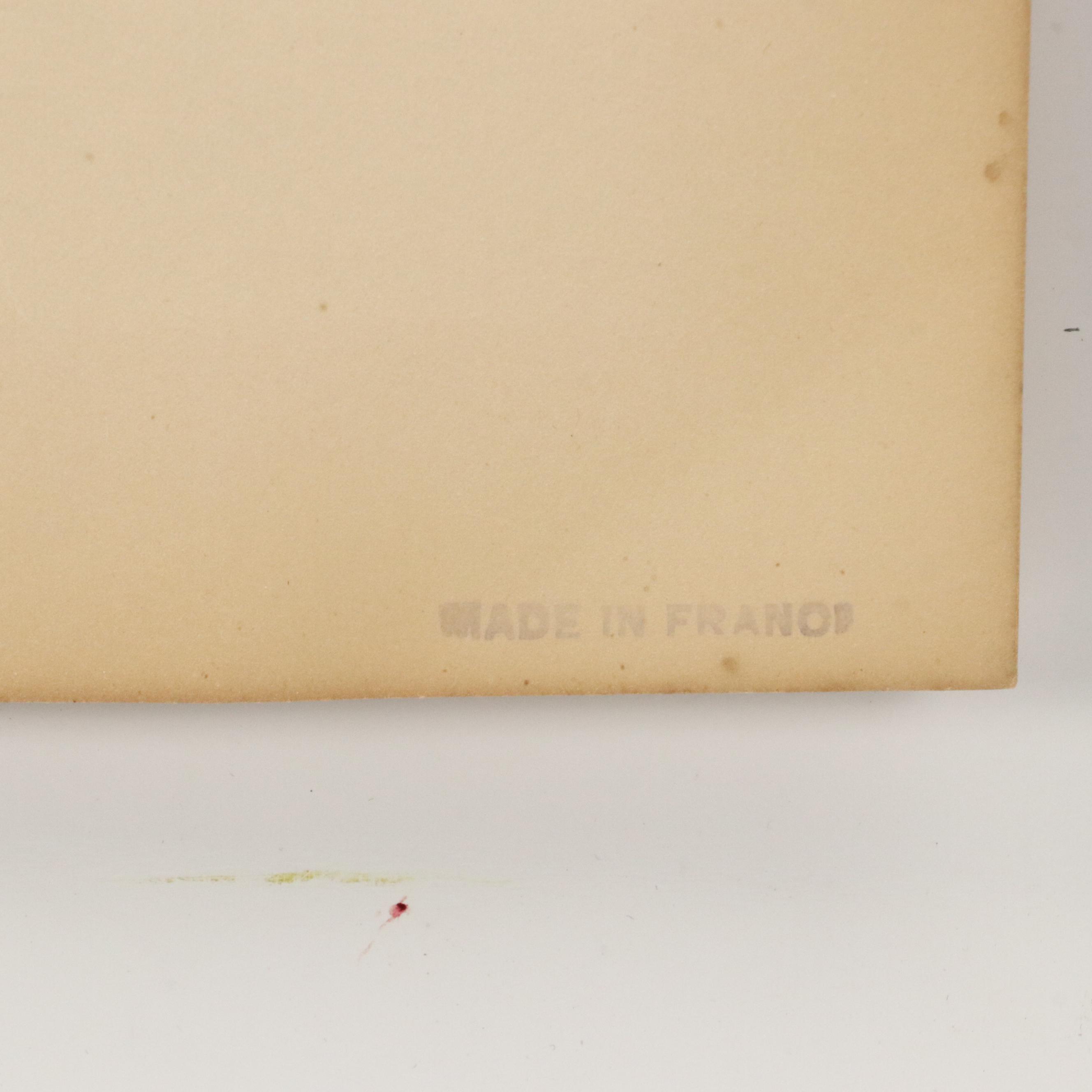 L. Meslay Etching "Times Square - New York"