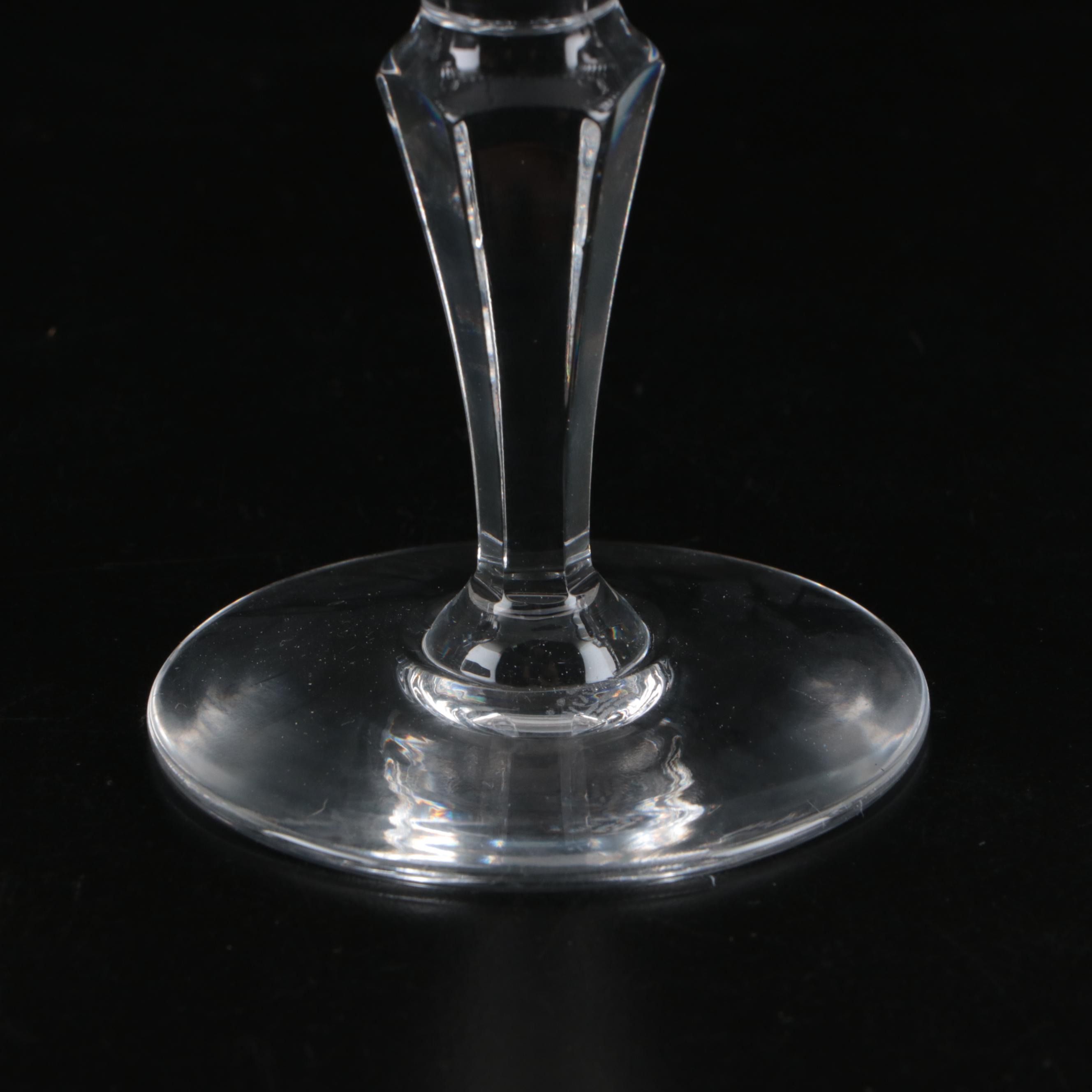 Royal Doulton "Vanborough" Crystal Champagne Coupes, 1972 - 1987