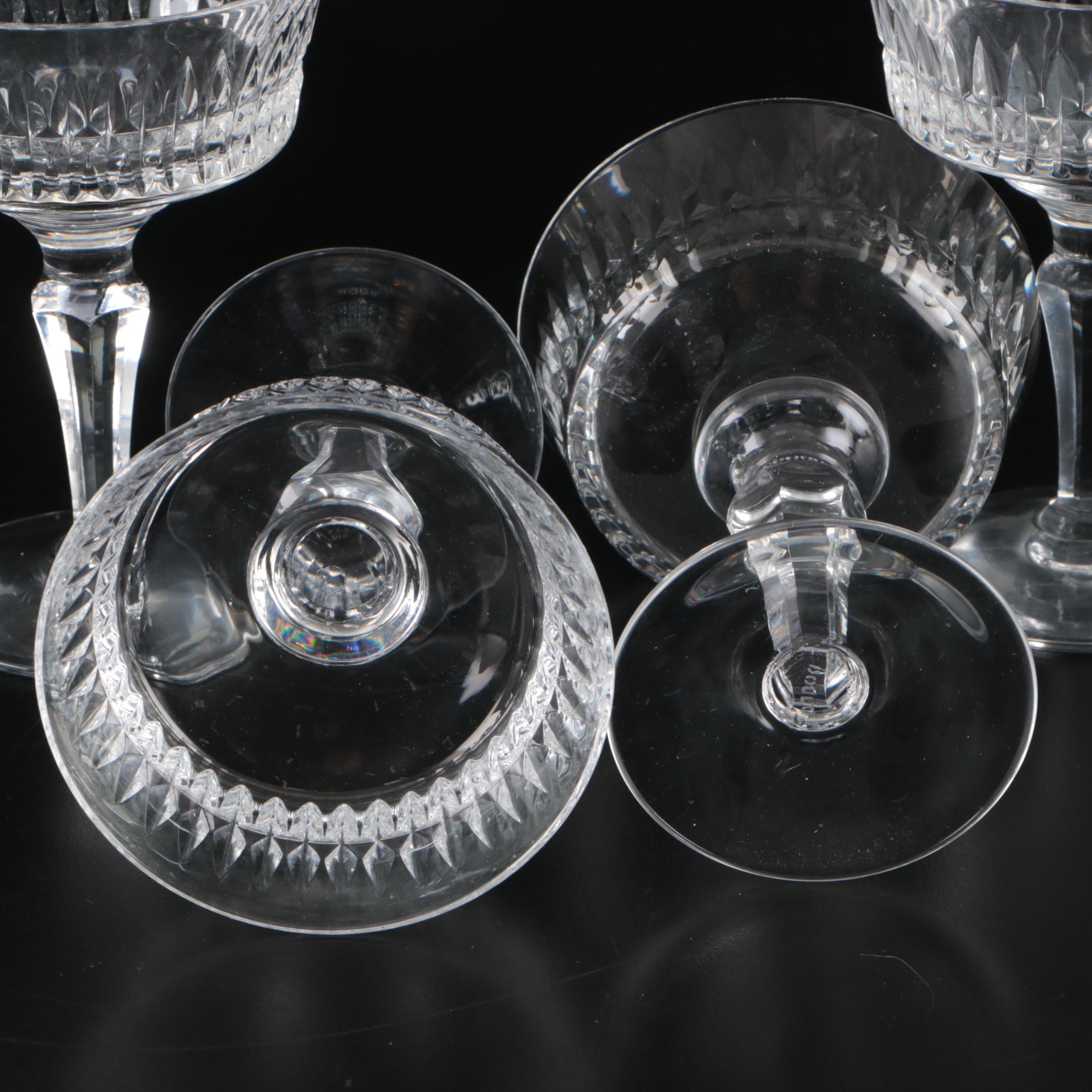 Royal Doulton "Vanborough" Crystal Champagne Coupes, 1972 - 1987