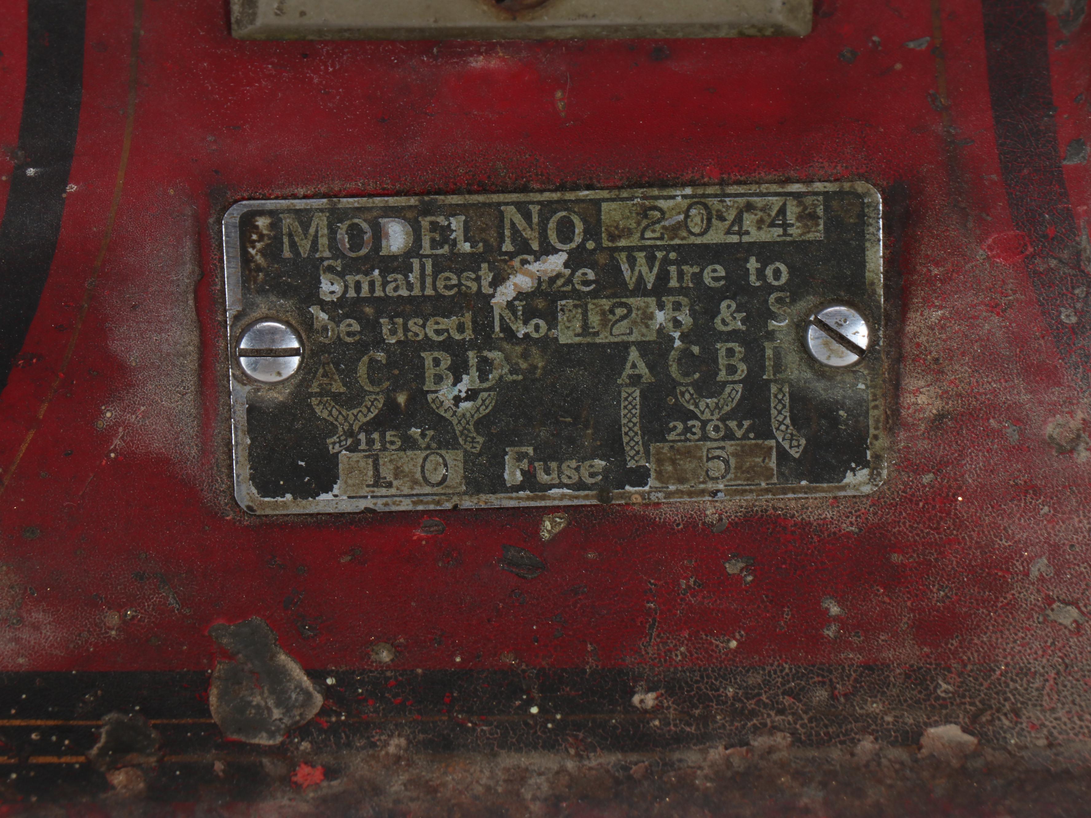 Vintage Hobart Metal Coffee Grinder and Tanks, Early to Mid-20th Century