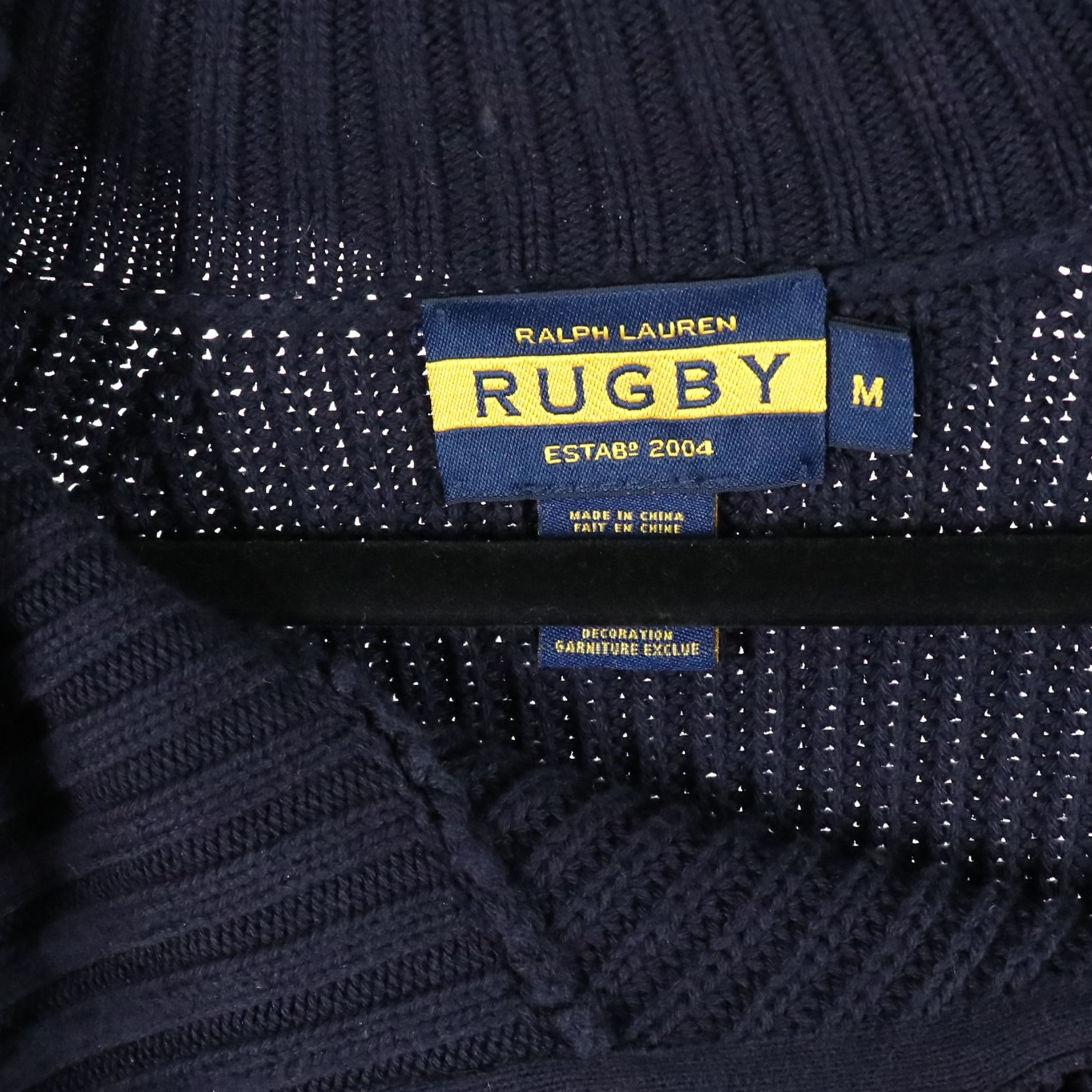 Men's Ralph Lauren Rugby Wool, Cotton and Linen Knit Sweaters