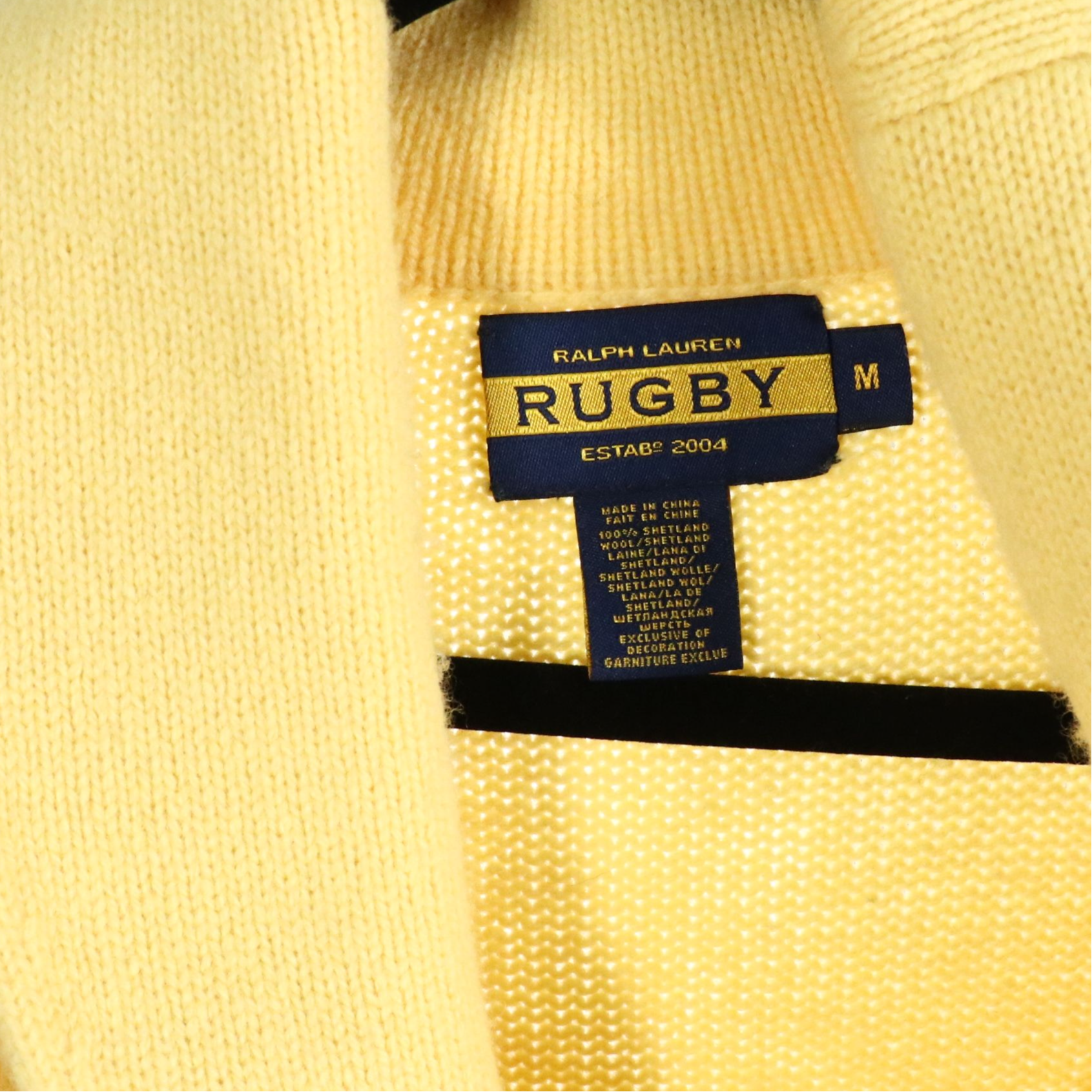 Men's Ralph Lauren Rugby Wool, Cotton and Linen Knit Sweaters