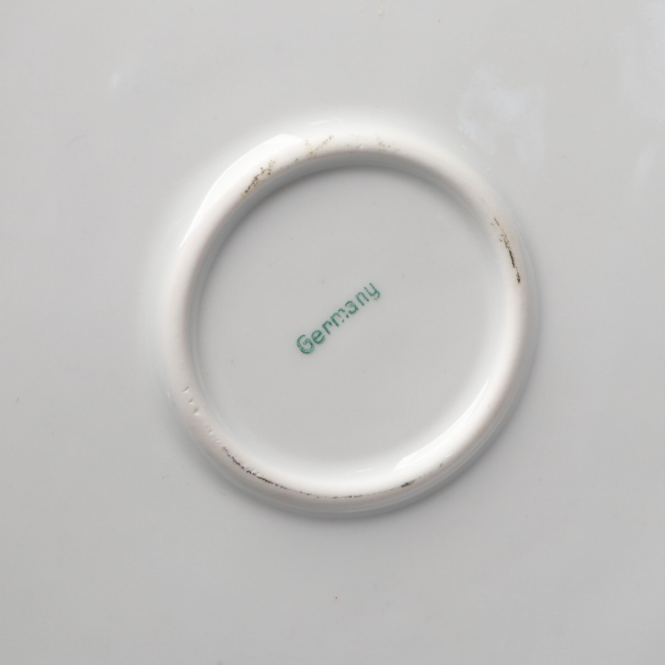 Royal Vienna Style Porcelain Cabinet Plates and Bowls