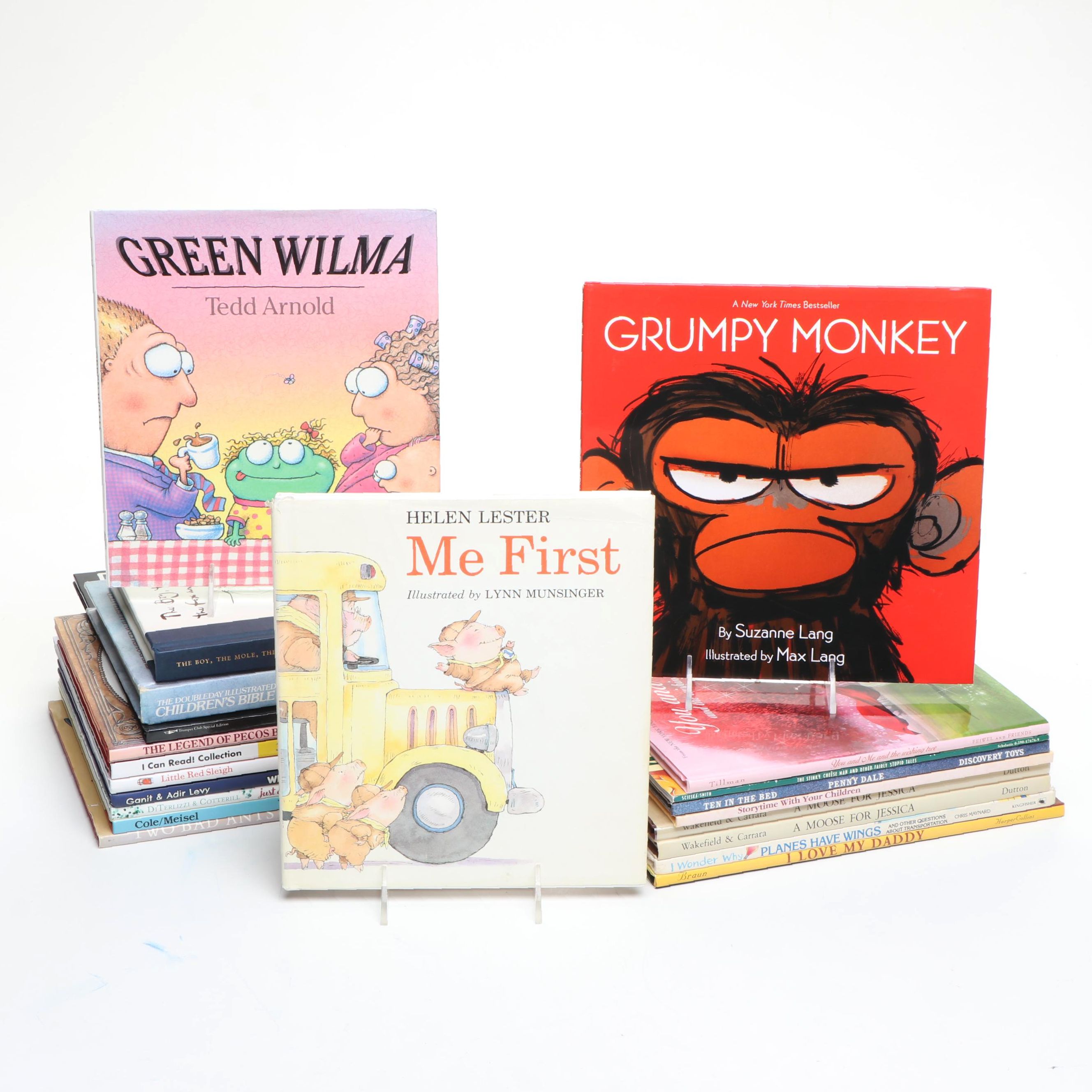 "Green Wilma," "Me First," "Grumpy Monkey" and More Kid's Books