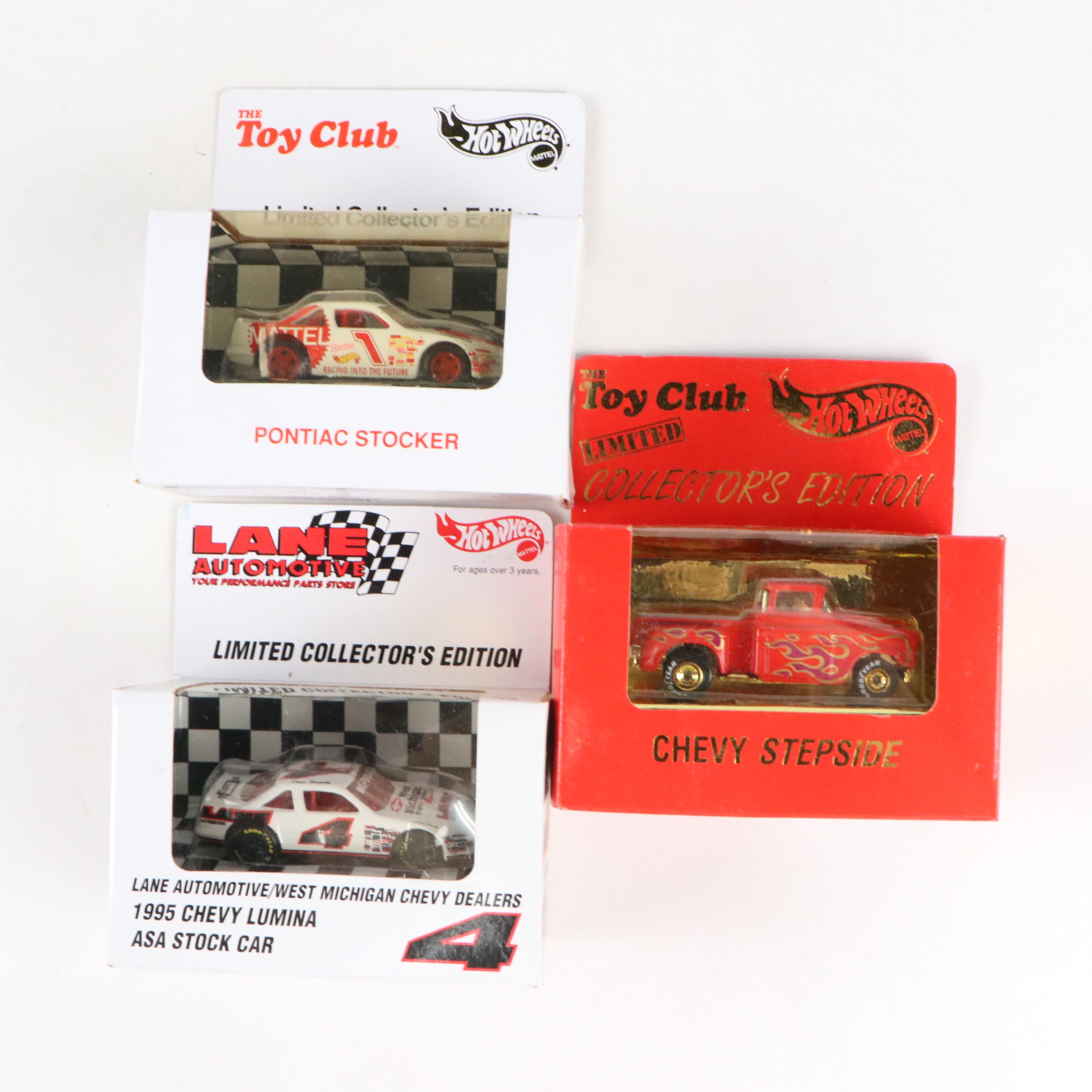 Hot Wheels "1995 Chevy Lumina ASA Stock Car" and More Toy Cars, 1990s