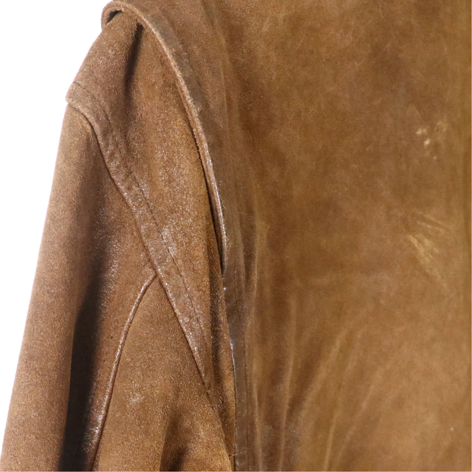 Polo Ralph Lauren Wool Puffer Vest and Shirt Jacket, Oiled Nubuck Suede Jacket