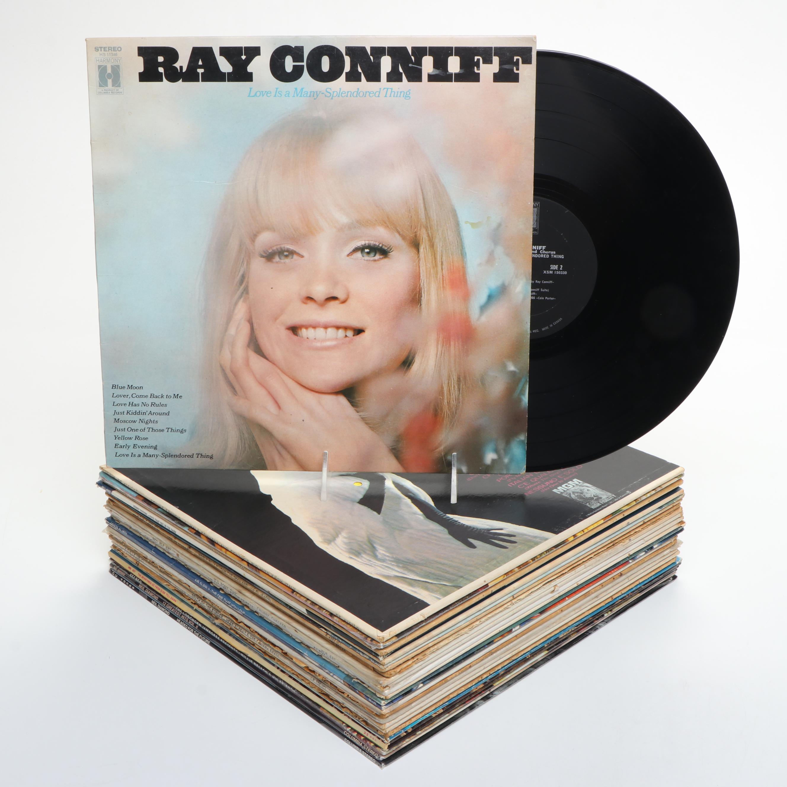 Chuck Berry, Ray Conniff, and More Vinyl Record Albums