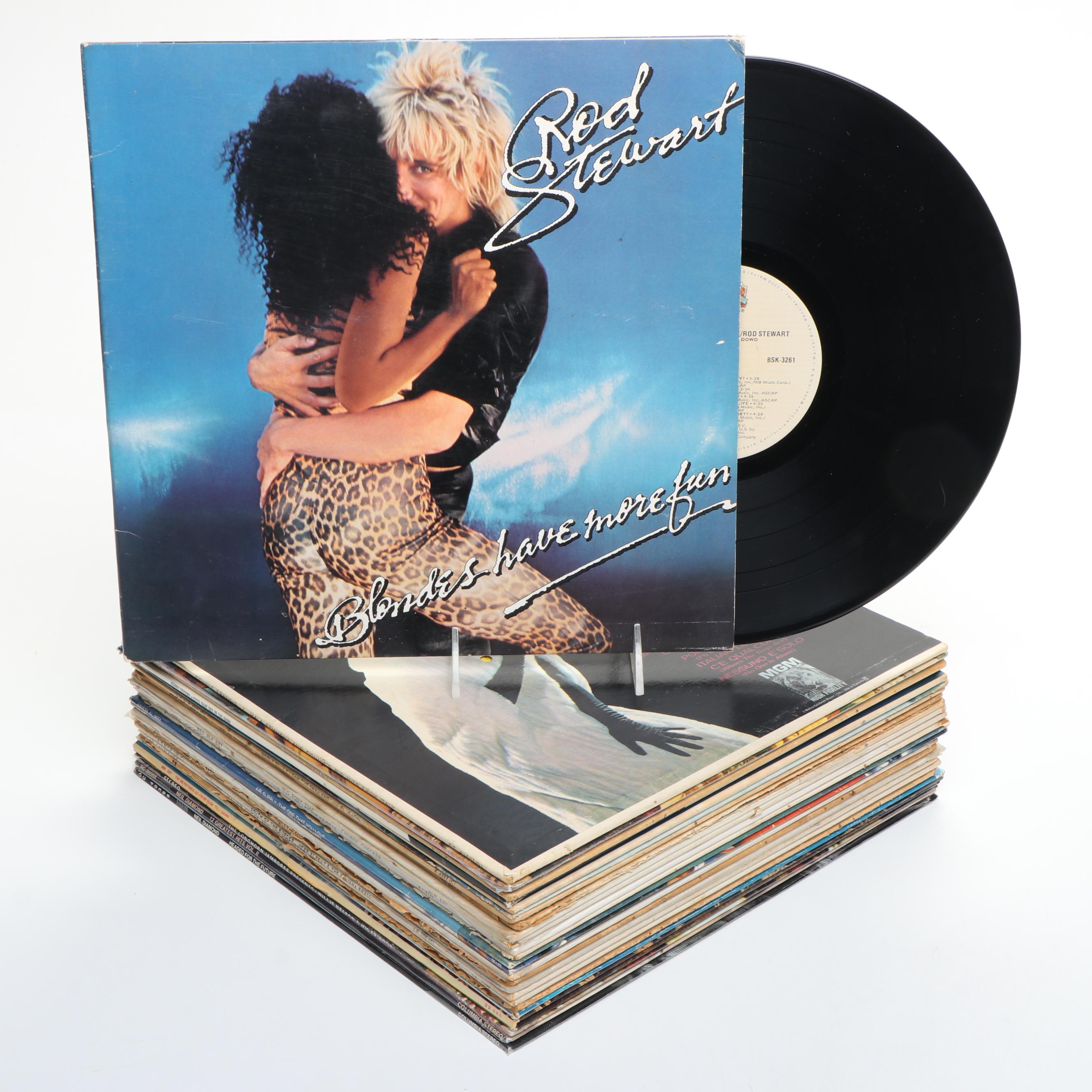 Chuck Berry, Ray Conniff, and More Vinyl Record Albums