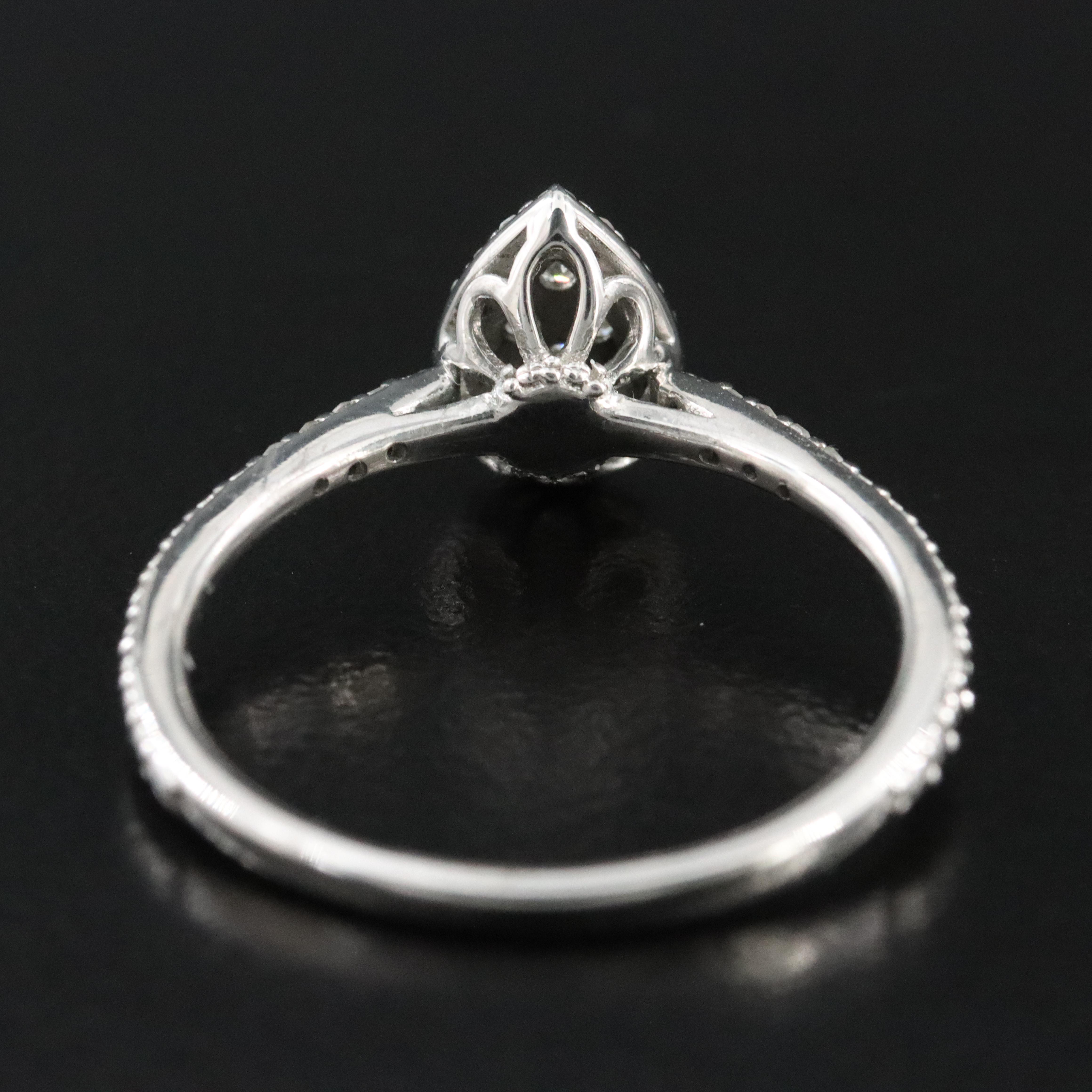 10K 0.32 CTW Diamond Ring