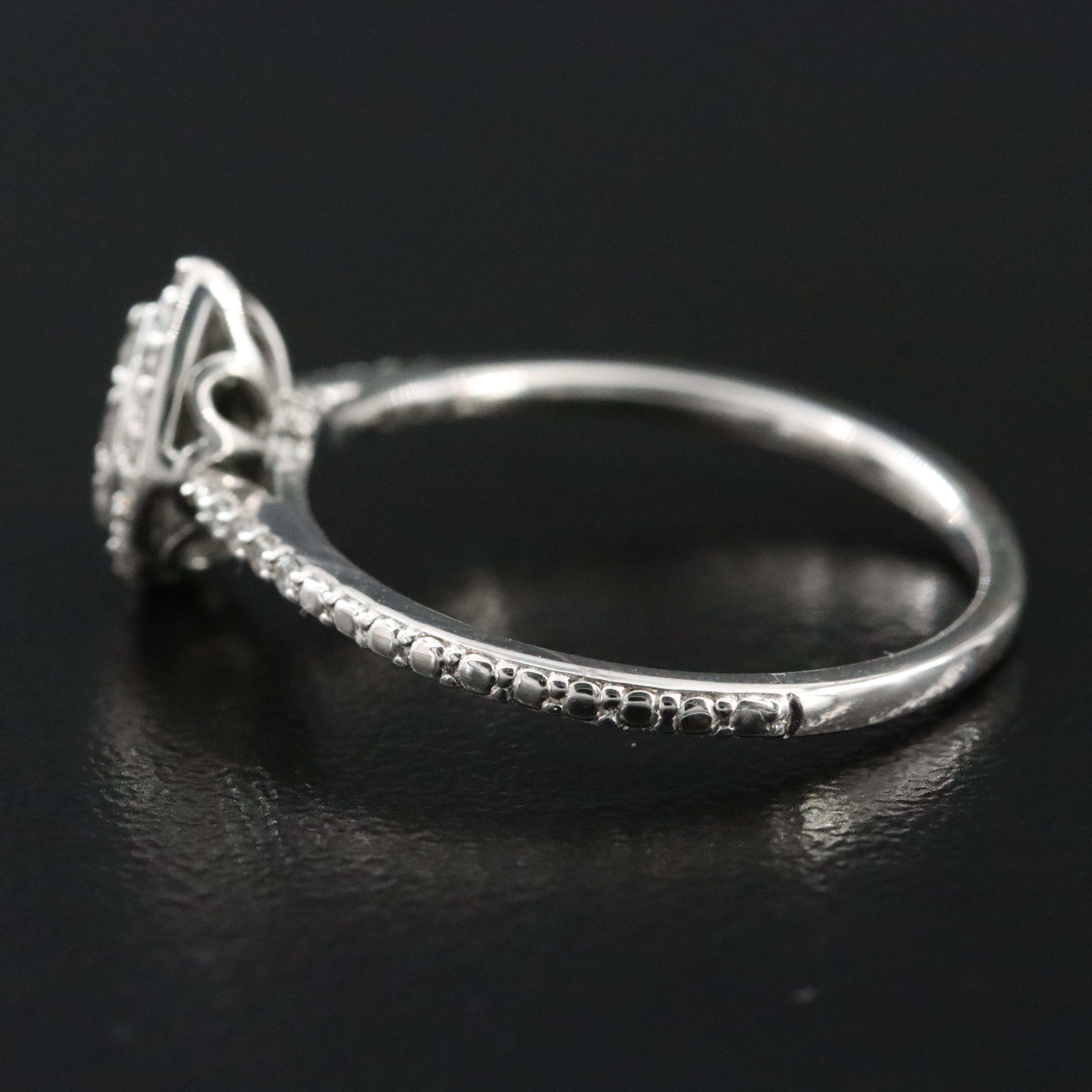 10K 0.32 CTW Diamond Ring