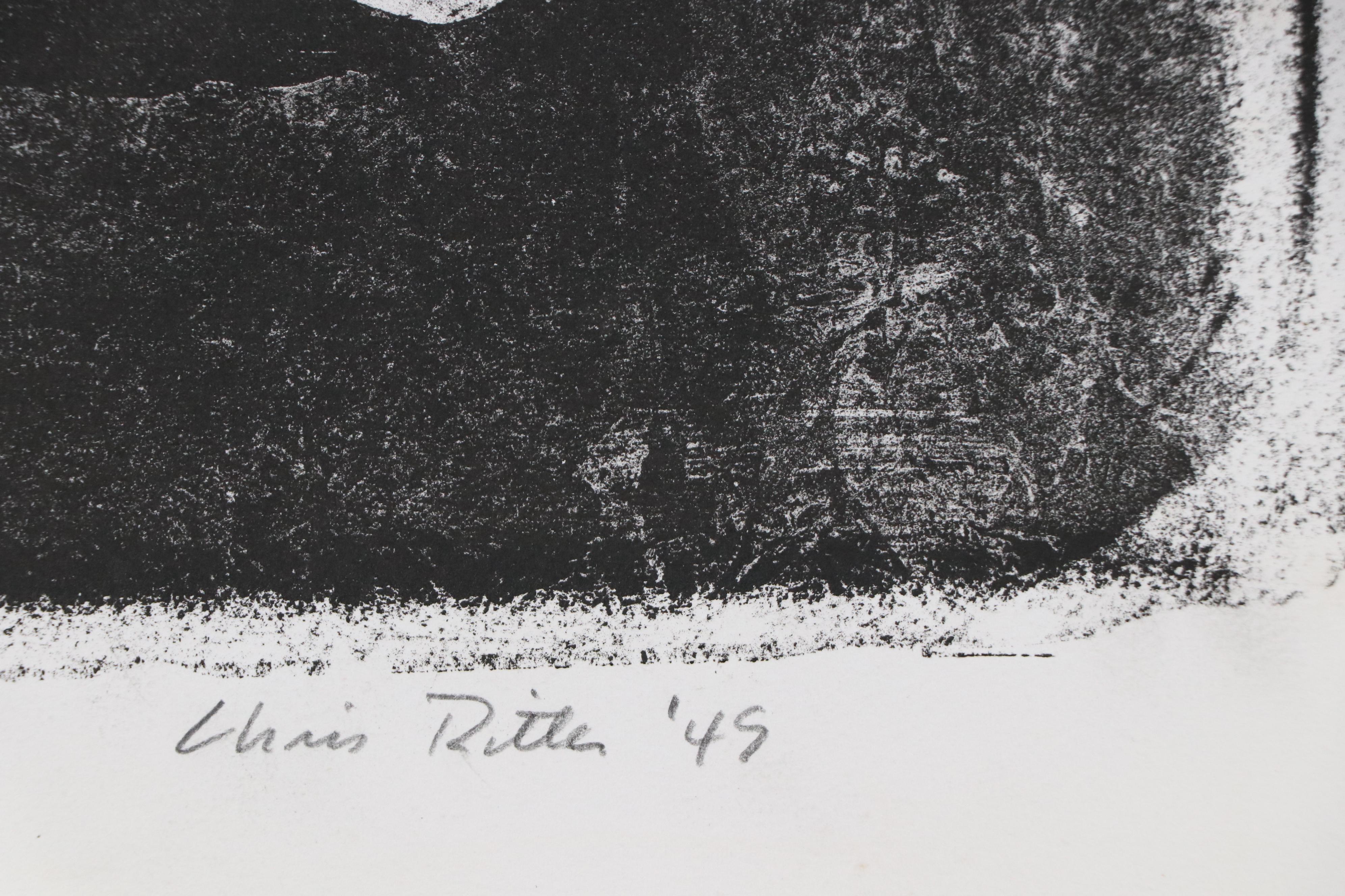 Chris Ritter Print Pair "Onions and Peppers," 1945