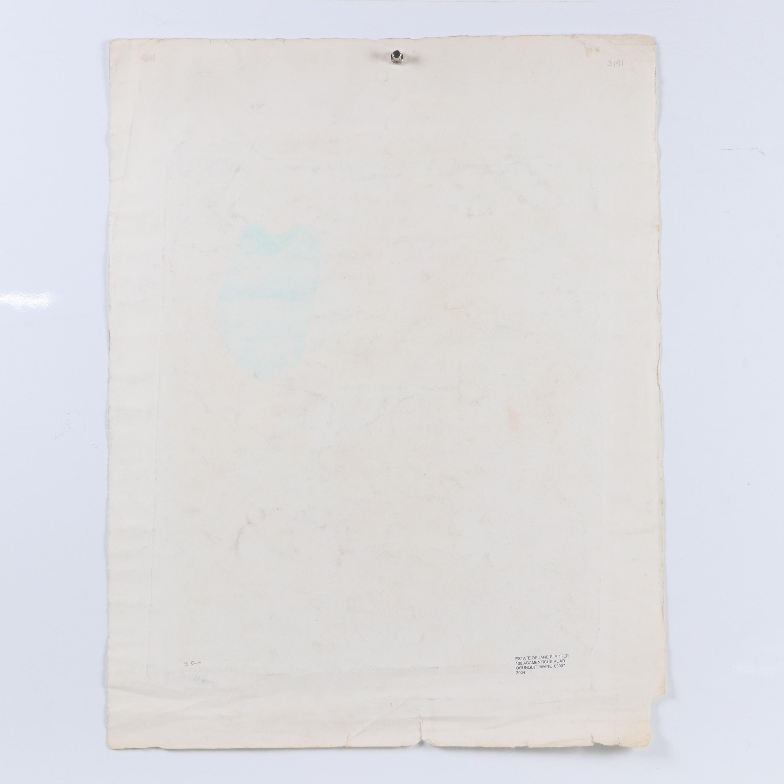 Chris Ritter Print Pair "Onions and Peppers," 1945