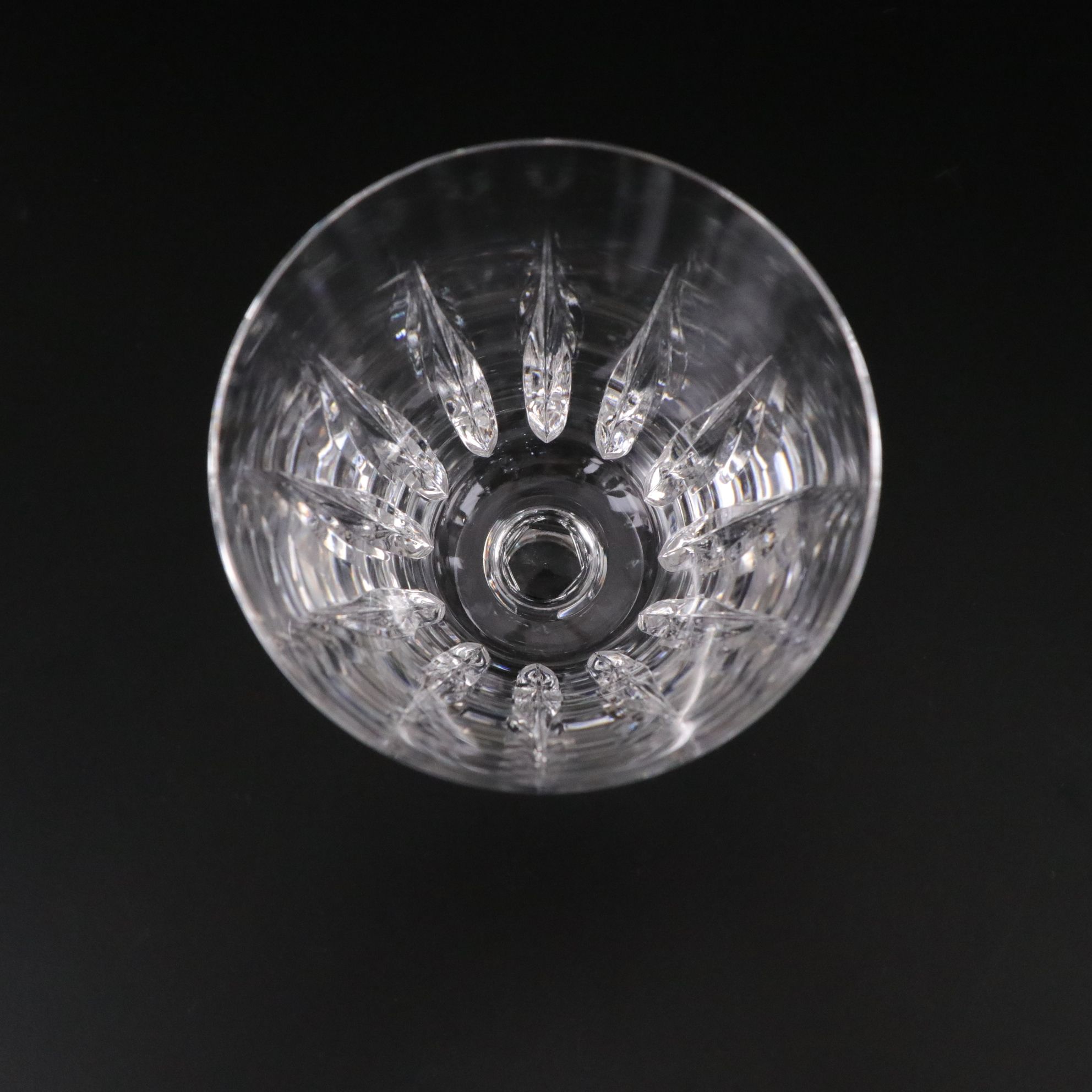 Royal Leerdam "Van Dijck" Crystal Water Goblets, Champagne Coupes & Wine Glasses