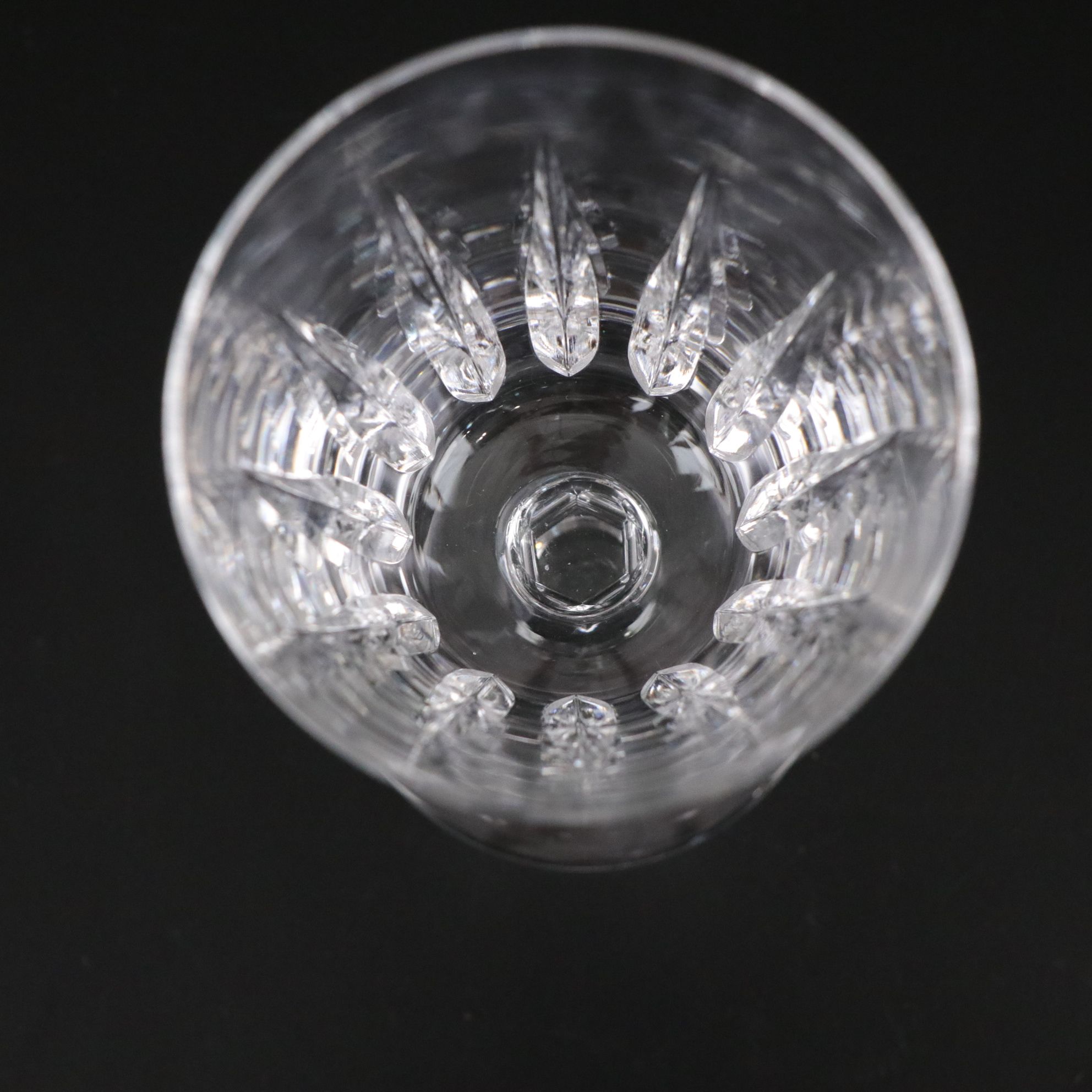 Royal Leerdam "Van Dijck" Crystal Water Goblets, Champagne Coupes & Wine Glasses