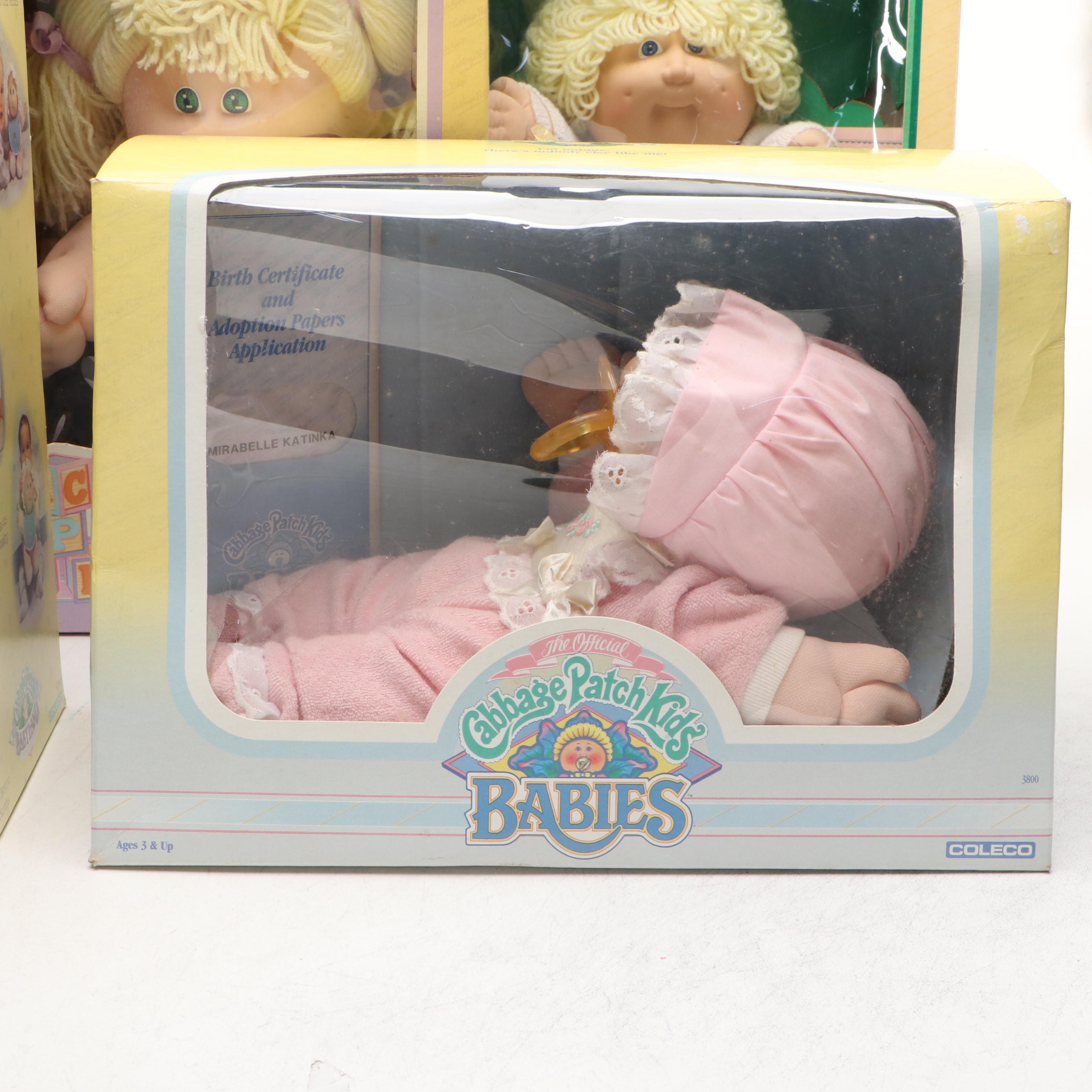 Cabbage Patch Kids, Toddler, and Babies with Babyland Collection Doll