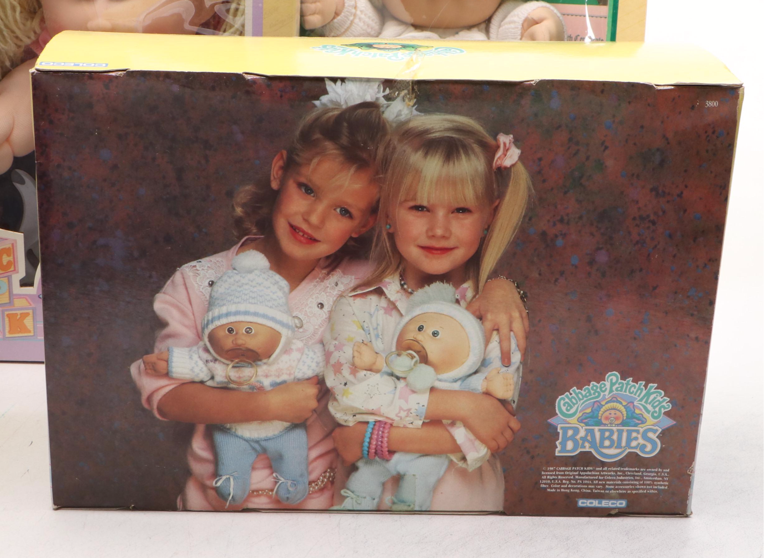 Cabbage Patch Kids, Toddler, and Babies with Babyland Collection Doll