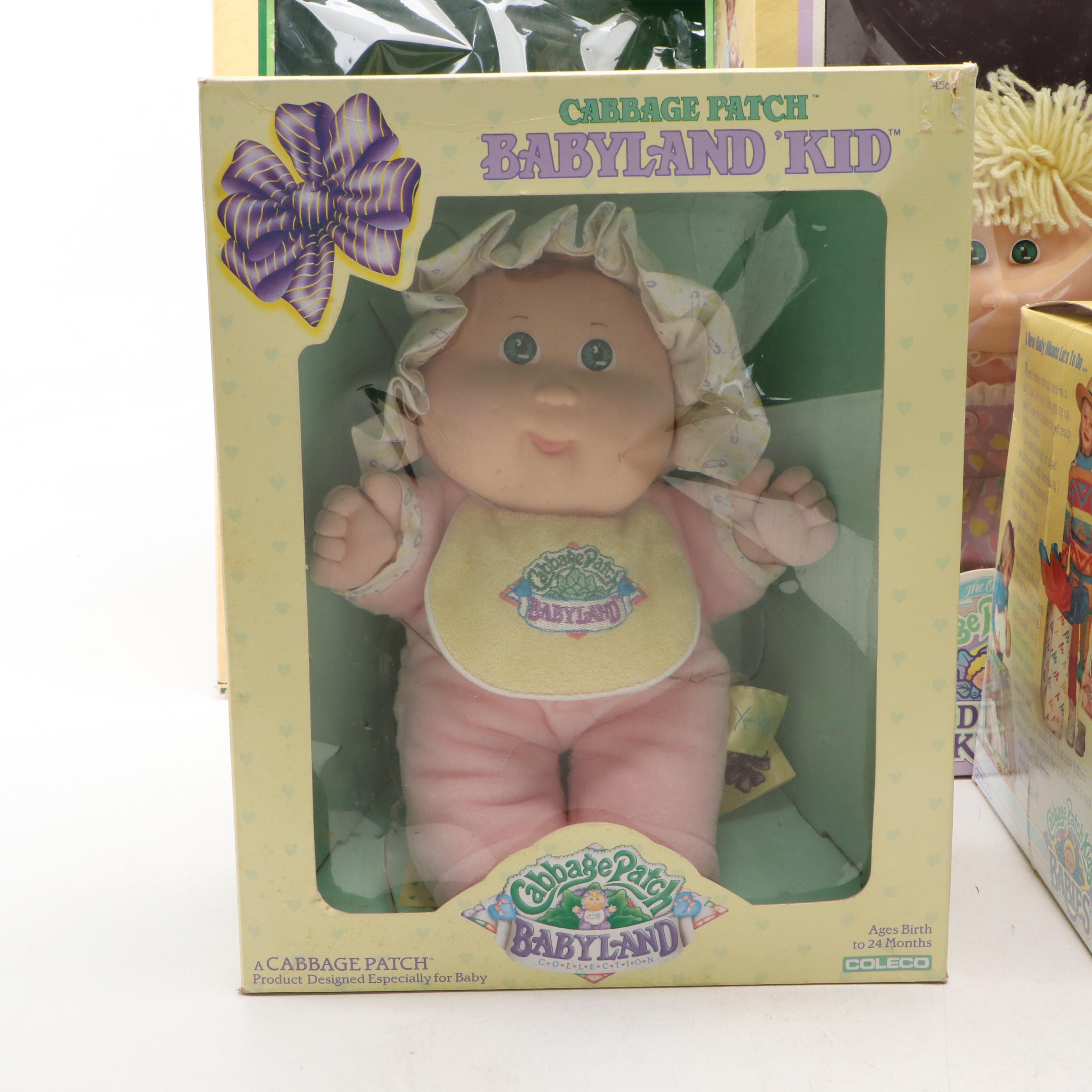 Cabbage Patch Kids, Toddler, and Babies with Babyland Collection Doll
