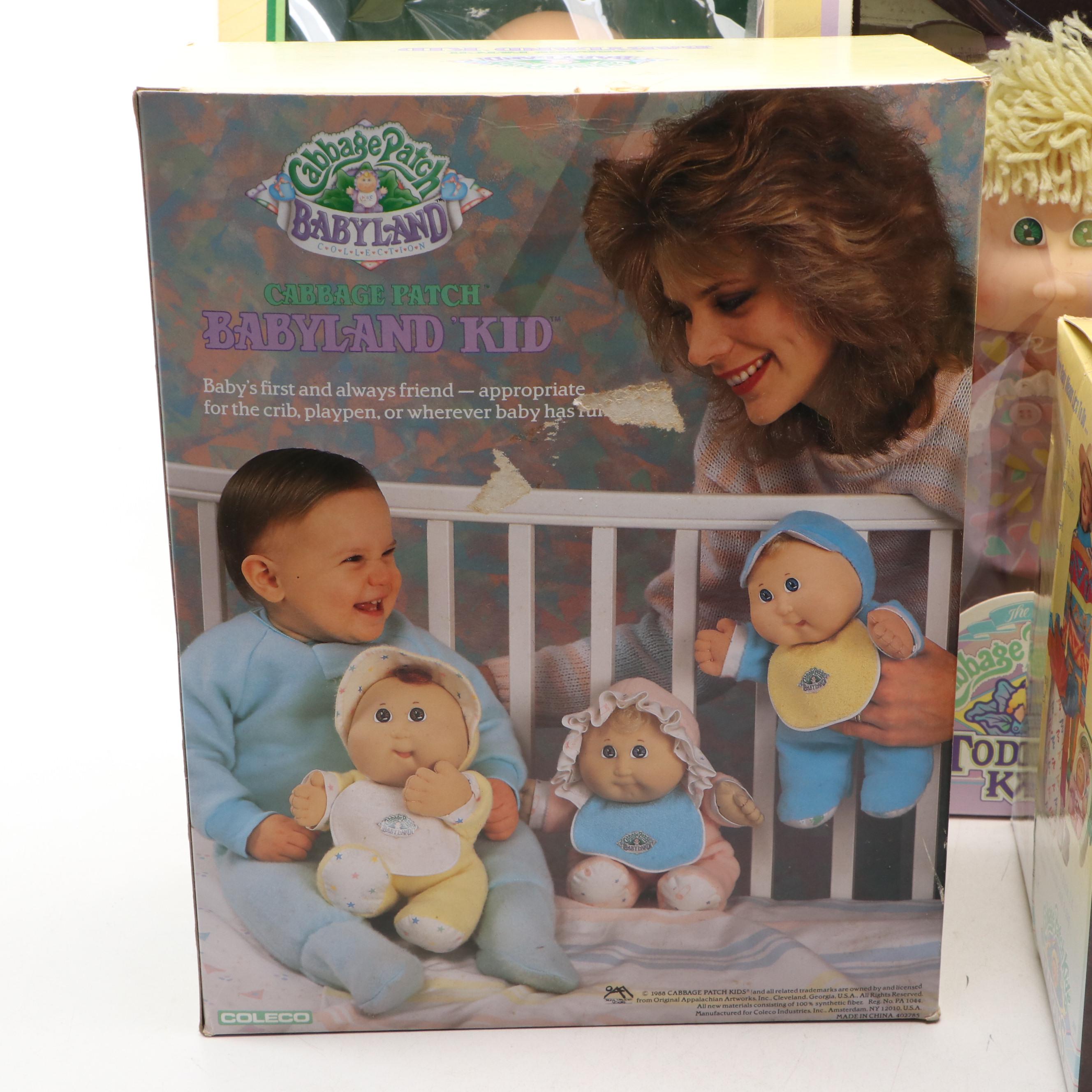 Cabbage Patch Kids, Toddler, and Babies with Babyland Collection Doll