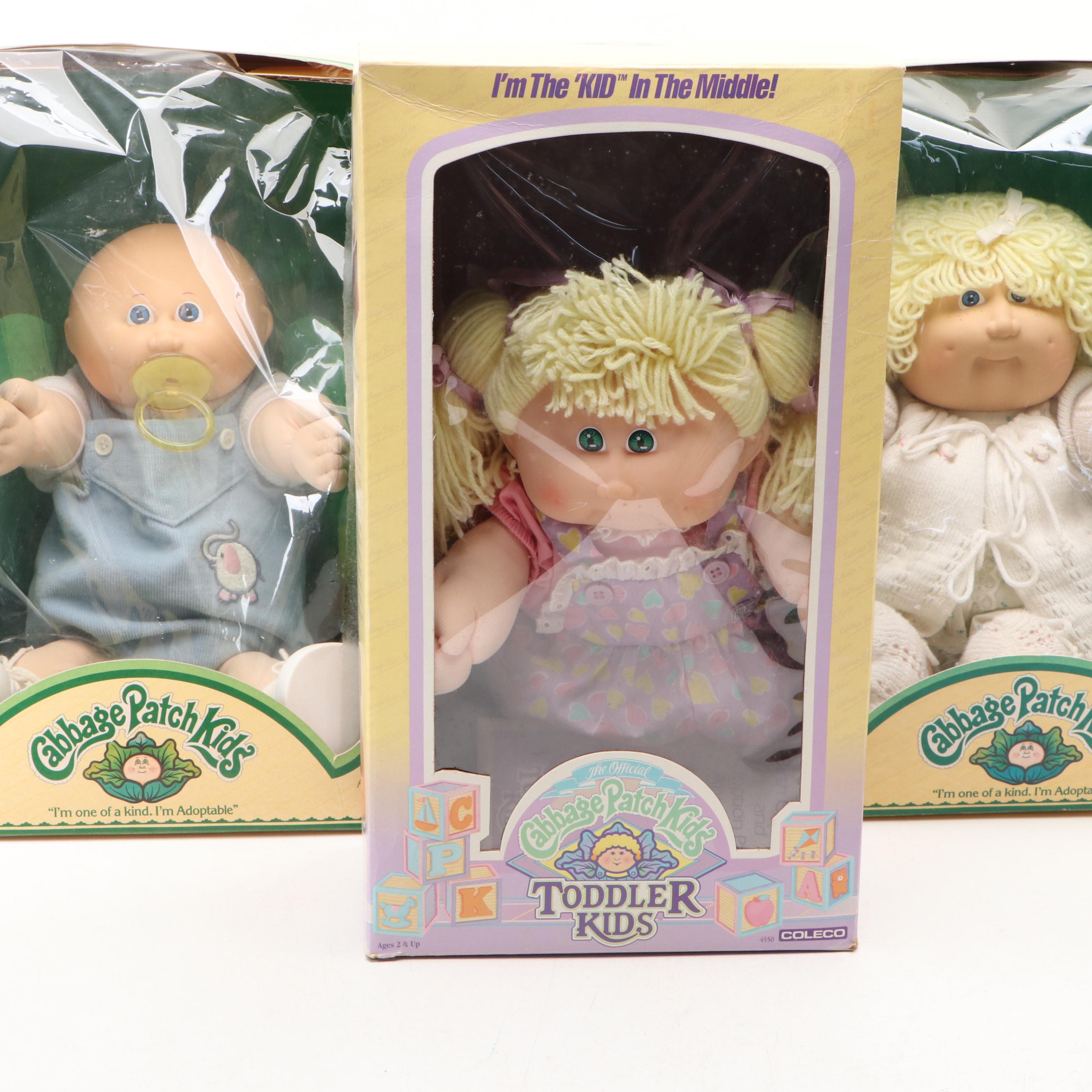 Cabbage Patch Kids, Toddler, and Babies with Babyland Collection Doll