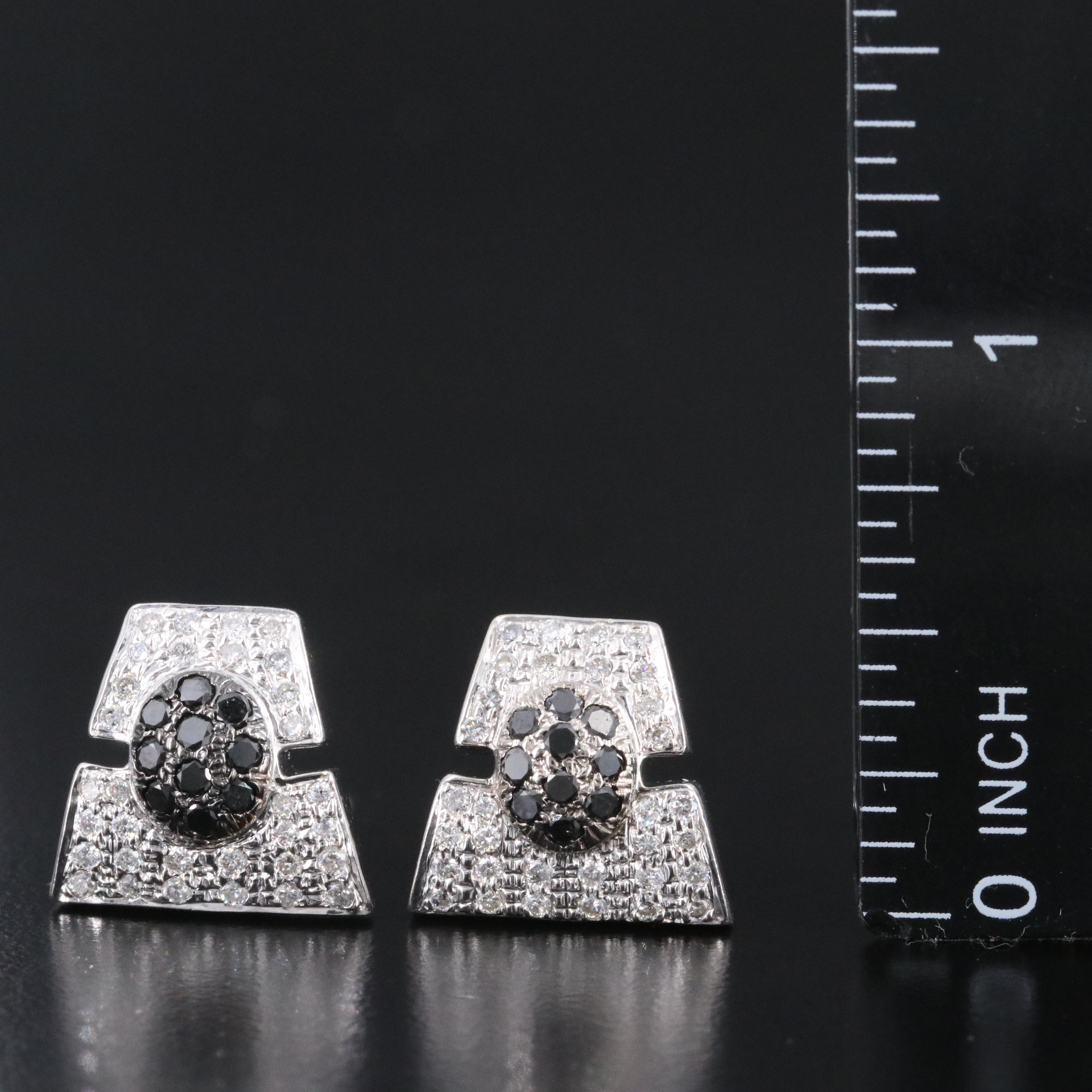 14K 0.94 CTW Diamond Earrings