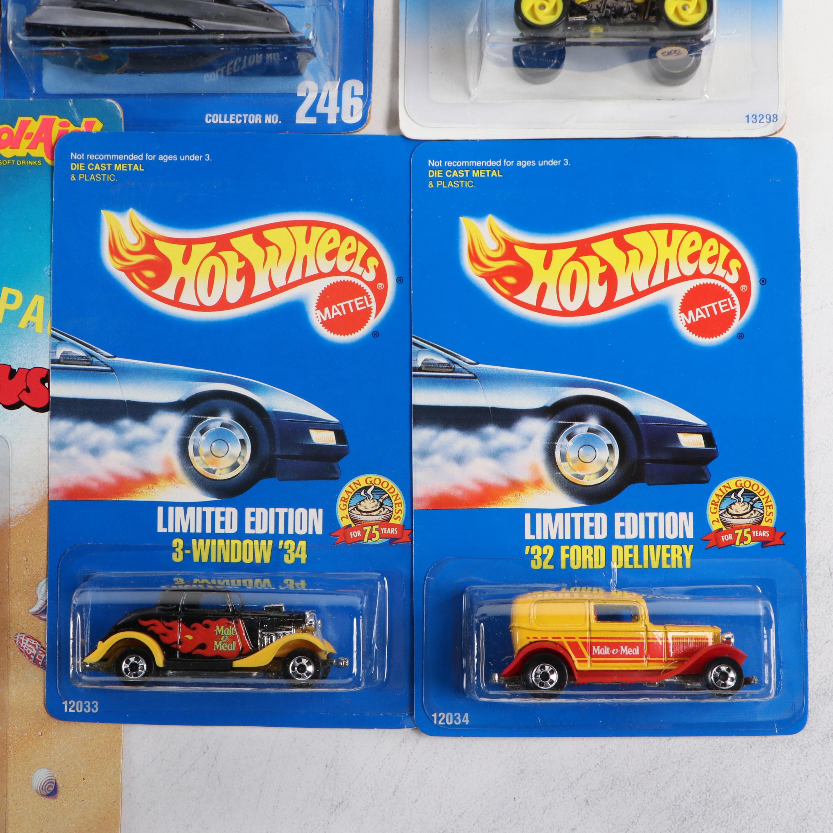 Hot Wheels "Racing Team," "Roll Patrol" and More Toy Cars, 1991–1995